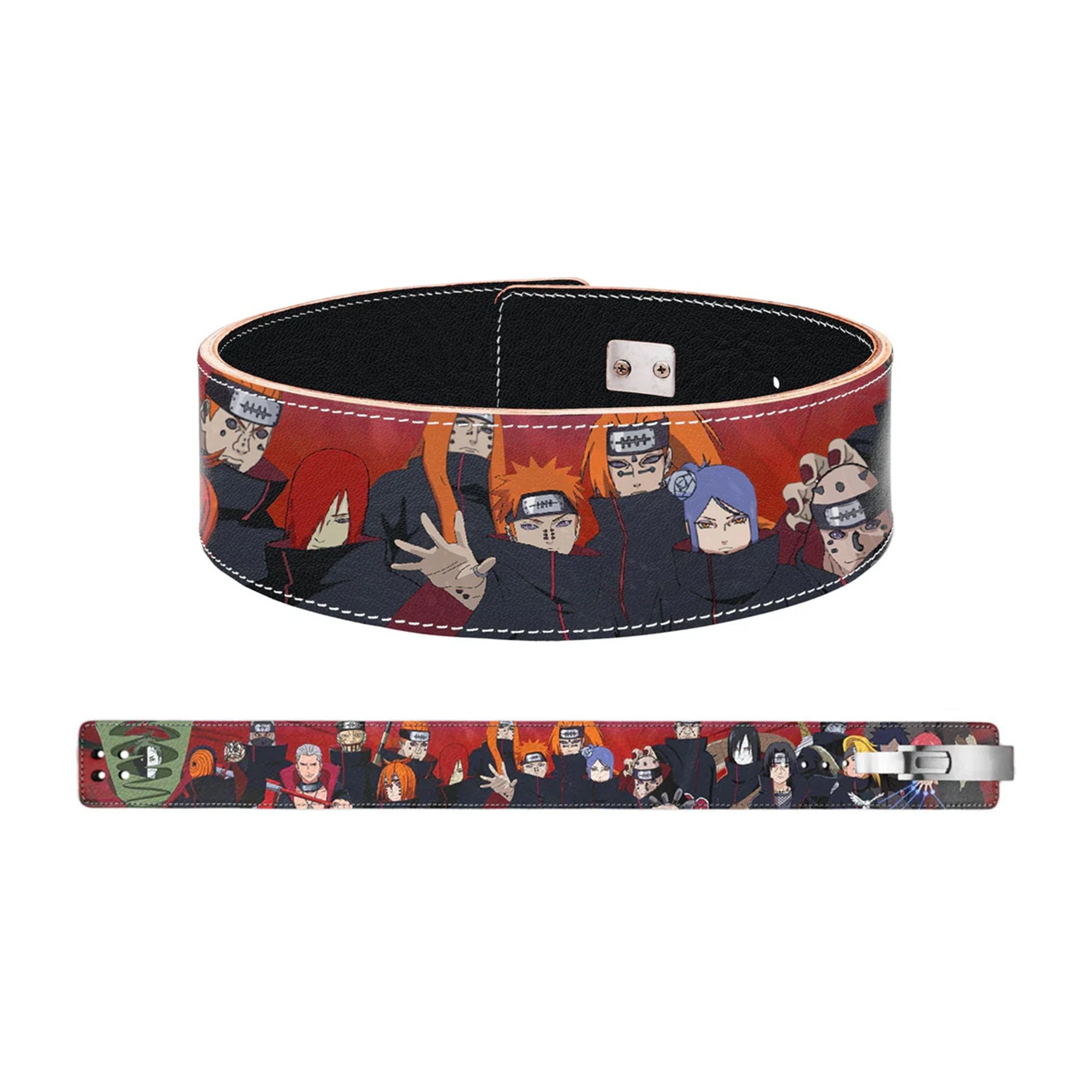 Akatsuki Members Custom Weightlifting Belt - Gunsmith Fitness