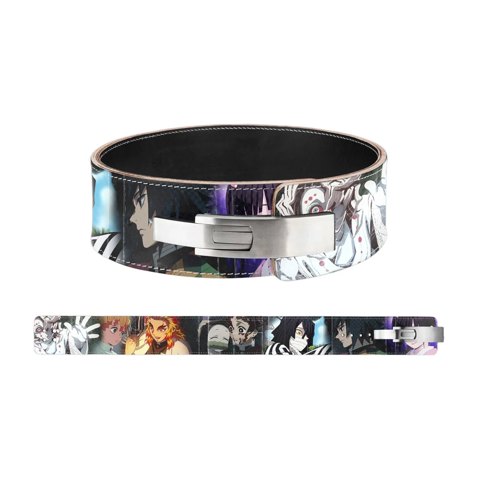 Demon Slayer Characters Custom Weightlifting Belt - Gunsmith Fitness