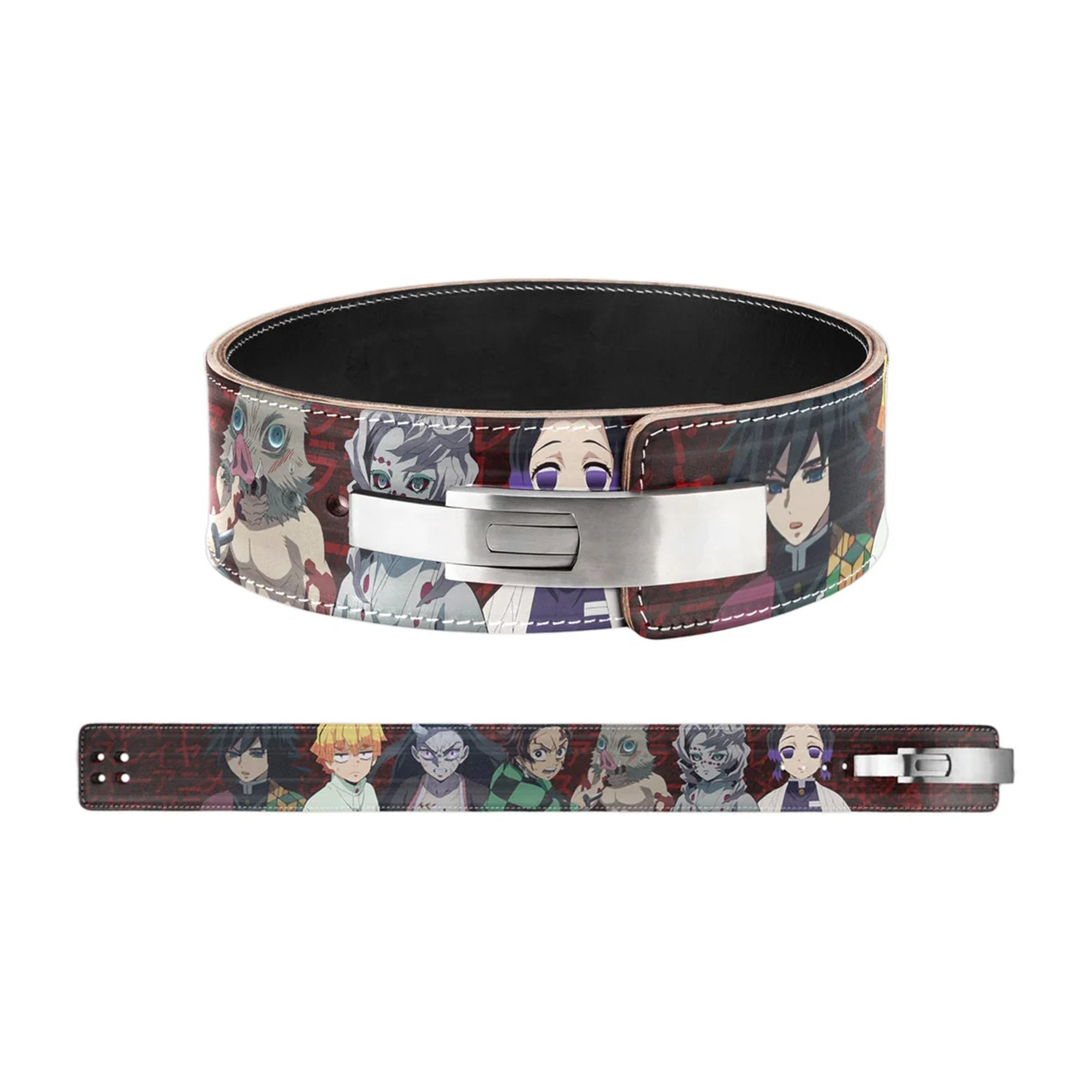 Demon Slayer: Kimetsu no Yaiba Custom Weightlifting Belt - Gunsmith Fitness
