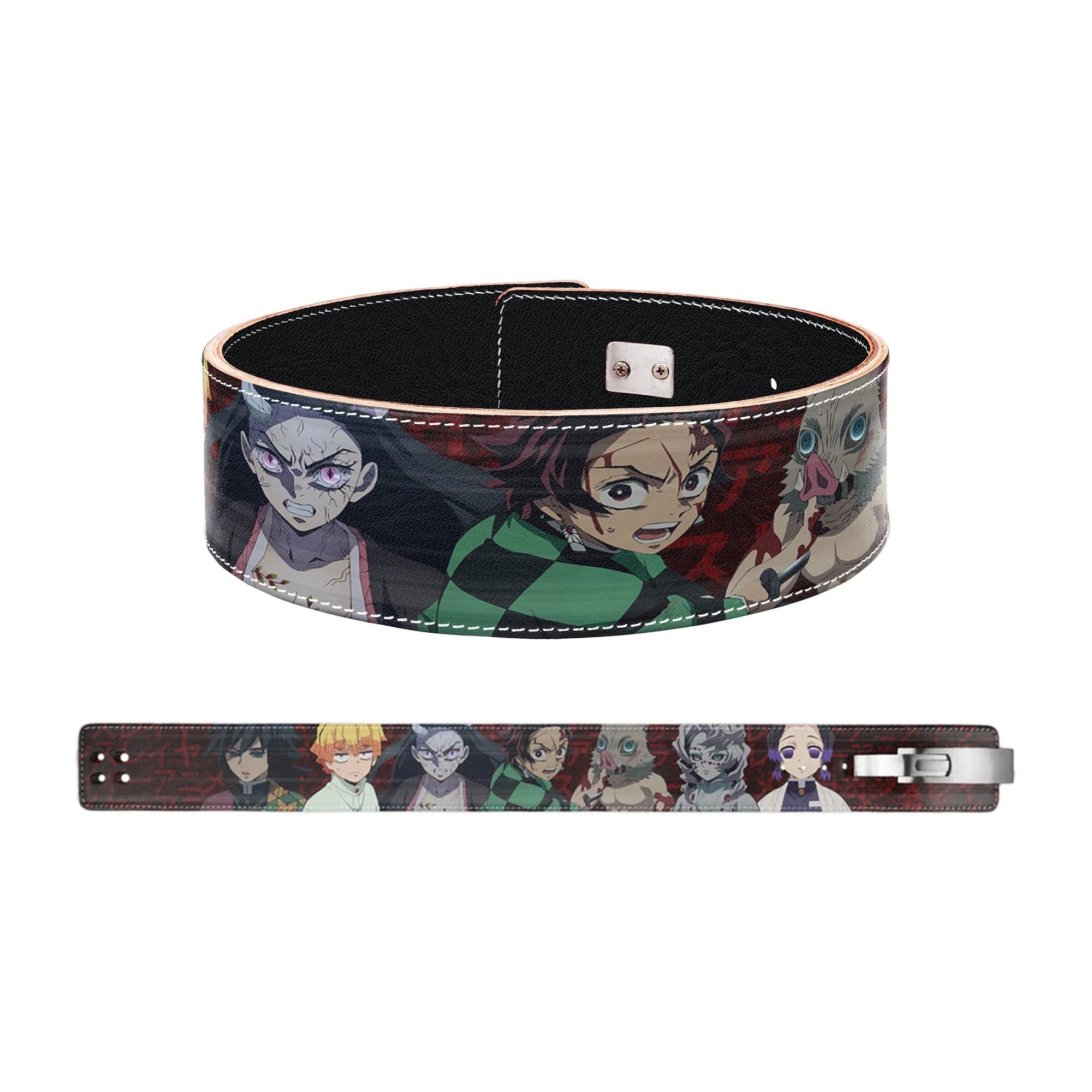 Demon Slayer: Kimetsu no Yaiba Custom Weightlifting Belt - Gunsmith Fitness