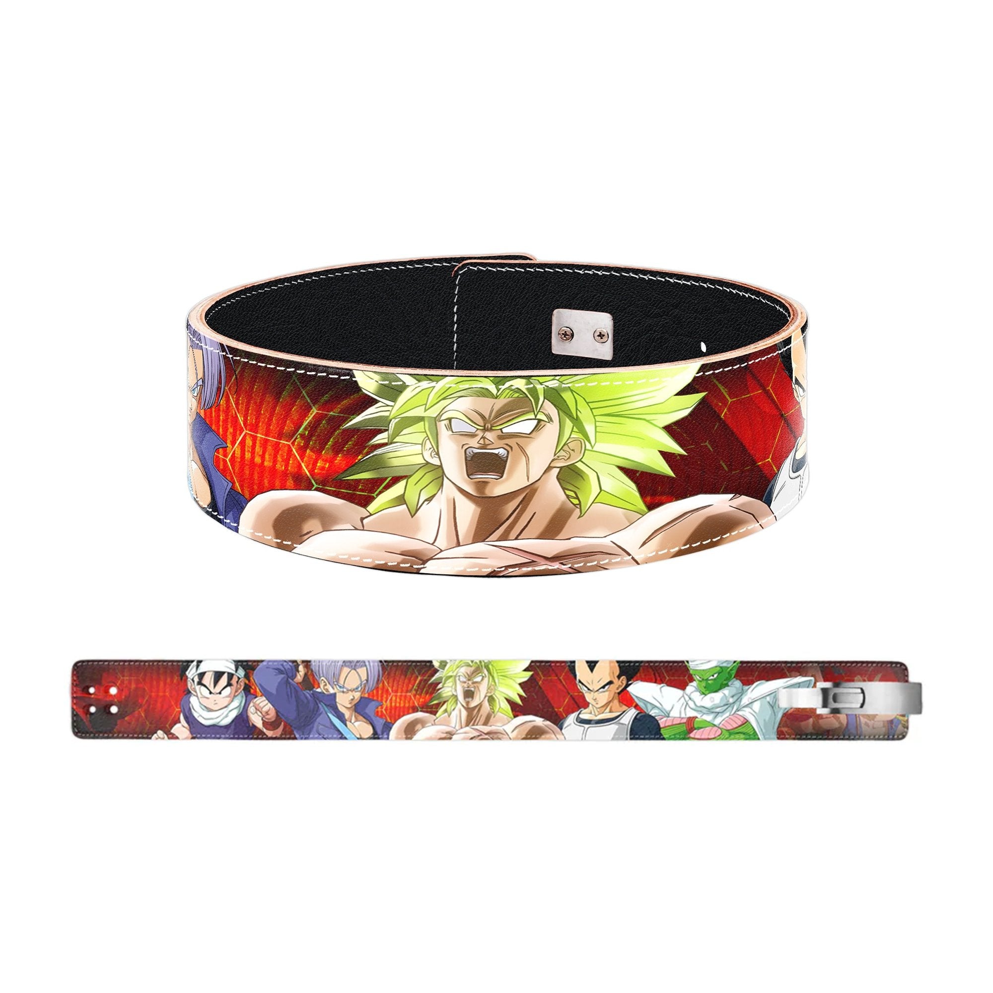 Dragon Ball Z Custom Weightlifting Belt - Gunsmith Fitness