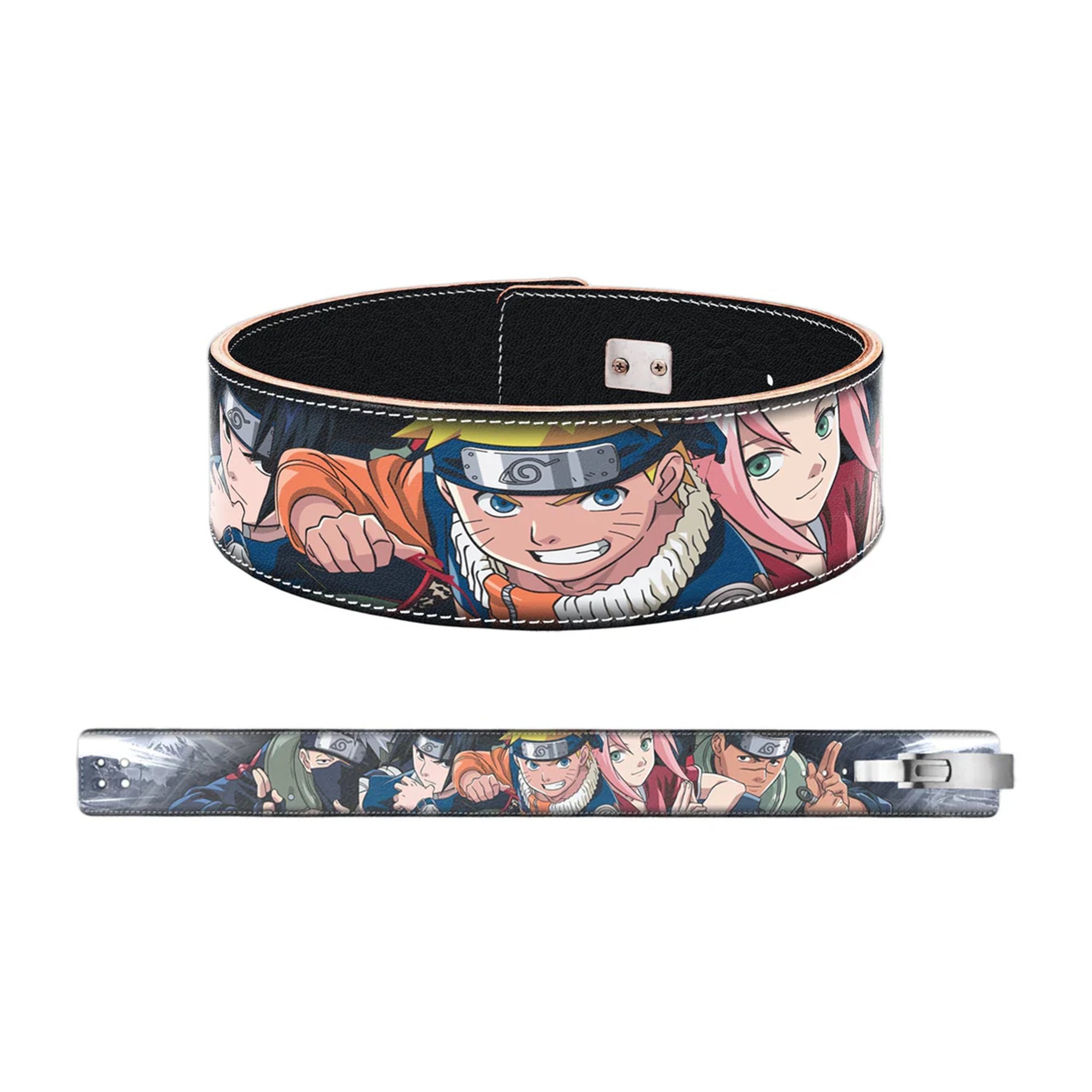 Naruto Characters Custom Weightlifting Belt - Gunsmith Fitness