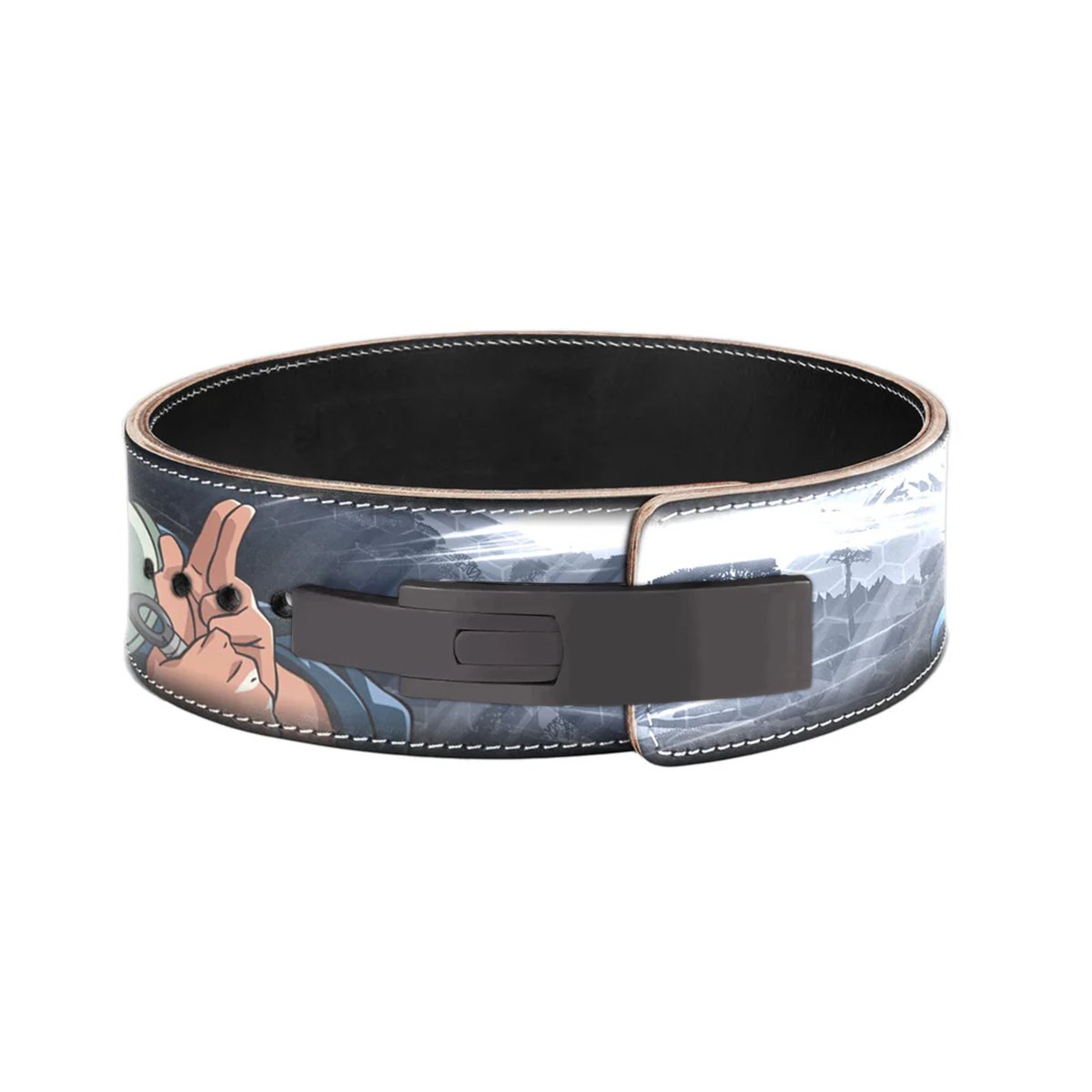 Naruto Characters Custom Weightlifting Belt - Gunsmith Fitness