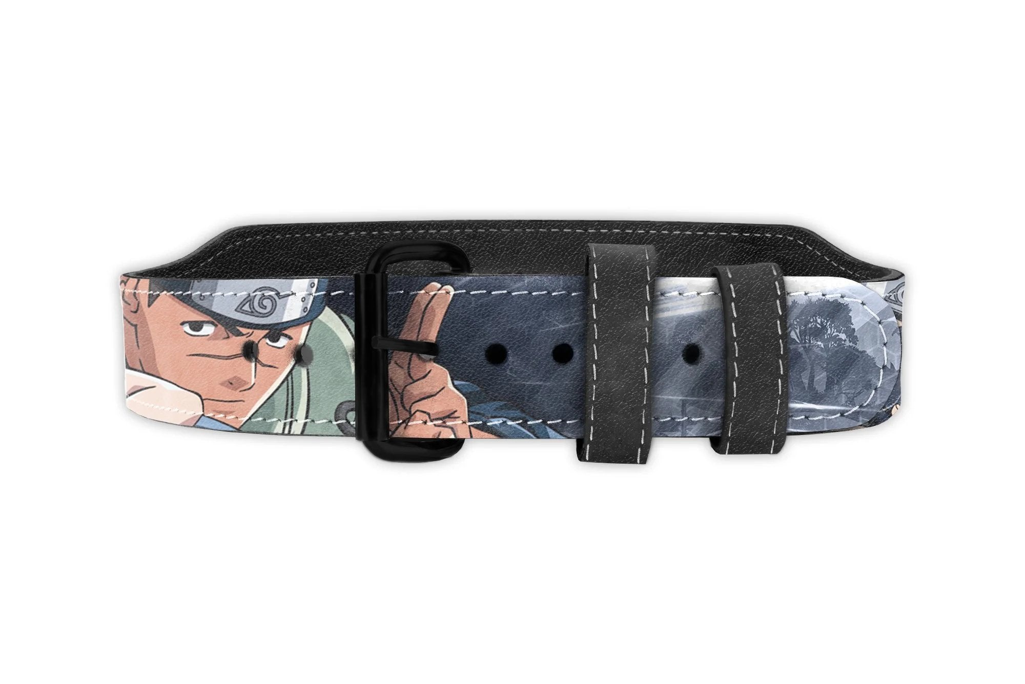 Naruto Characters Custom Weightlifting Belt - Gunsmith Fitness
