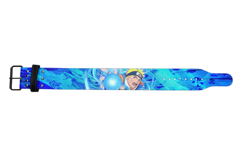 Naruto Uzumaki Custom Weightlifting Belt - Gunsmith Fitness