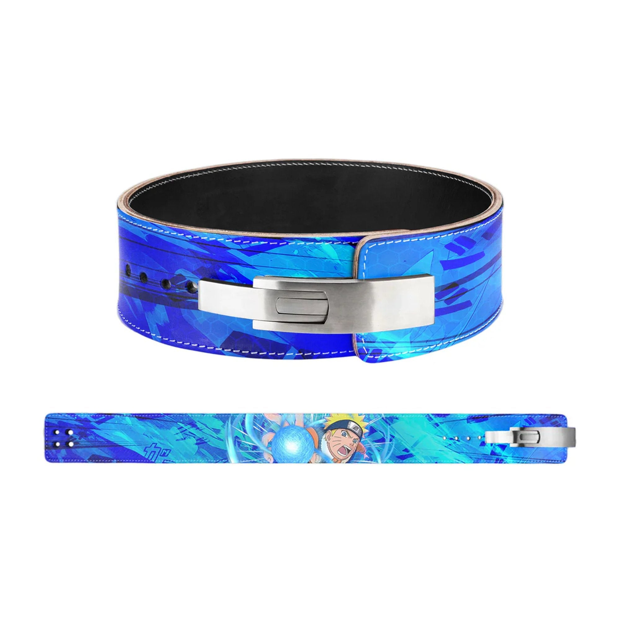 Naruto Uzumaki Custom Weightlifting Belt - Gunsmith Fitness