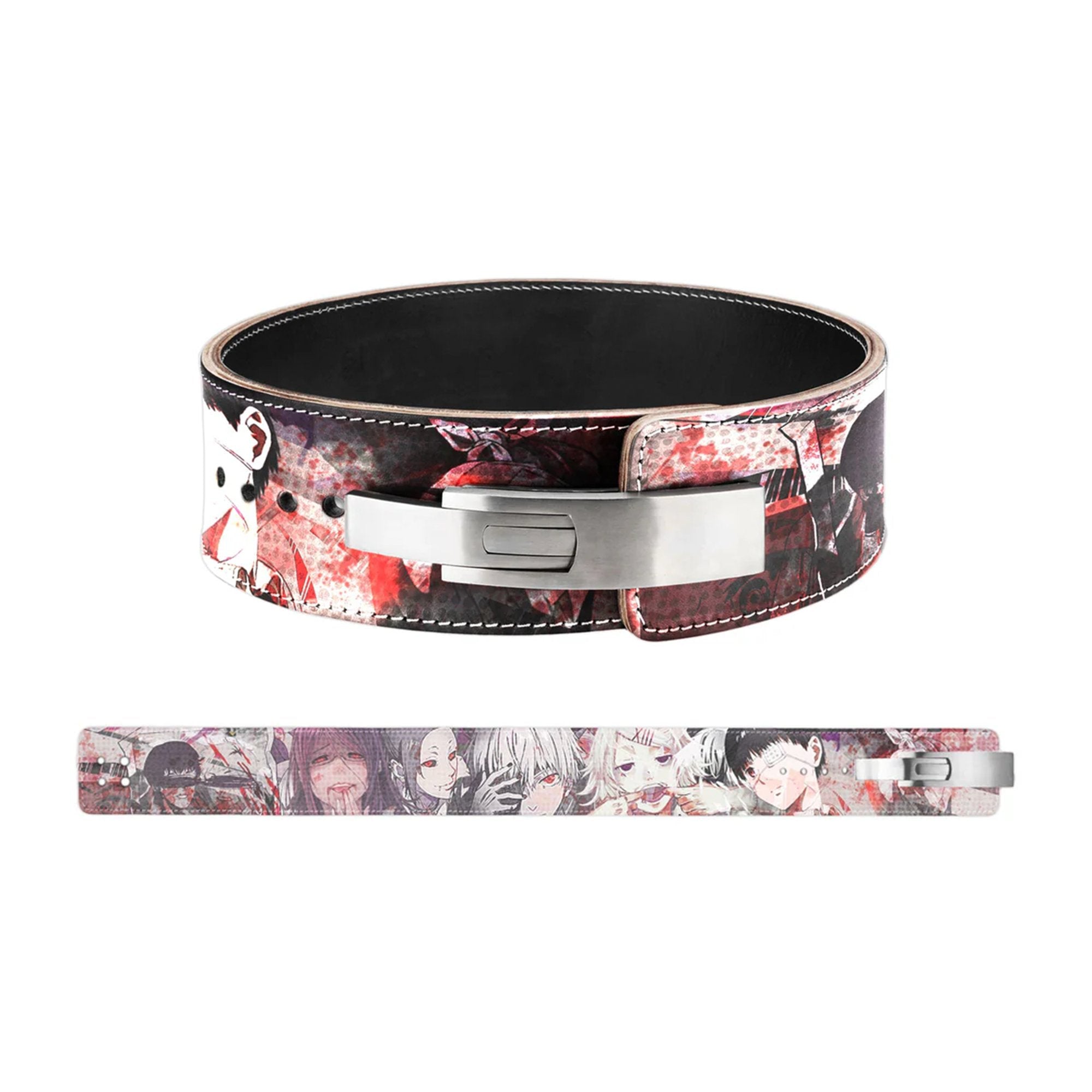 Tokyo Ghoul Custom Weightlifting Belt - Gunsmith Fitness