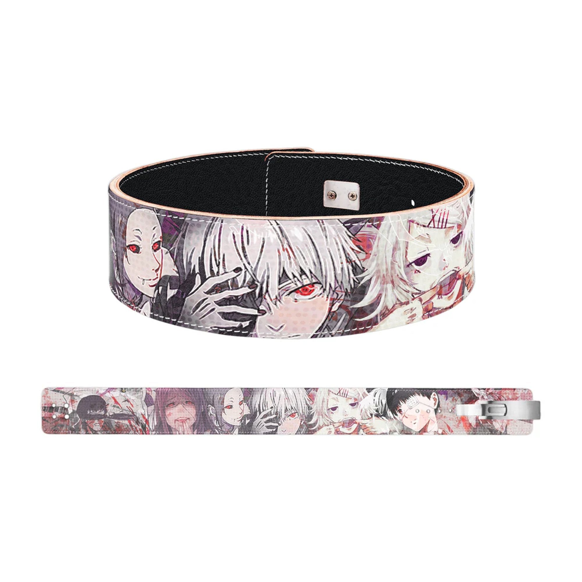 Tokyo Ghoul Custom Weightlifting Belt - Gunsmith Fitness