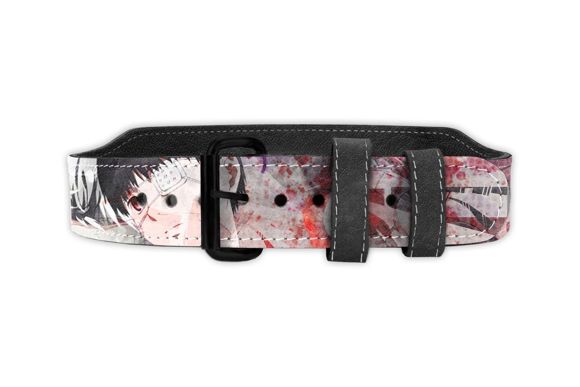 Tokyo Ghoul Custom Weightlifting Belt - Gunsmith Fitness