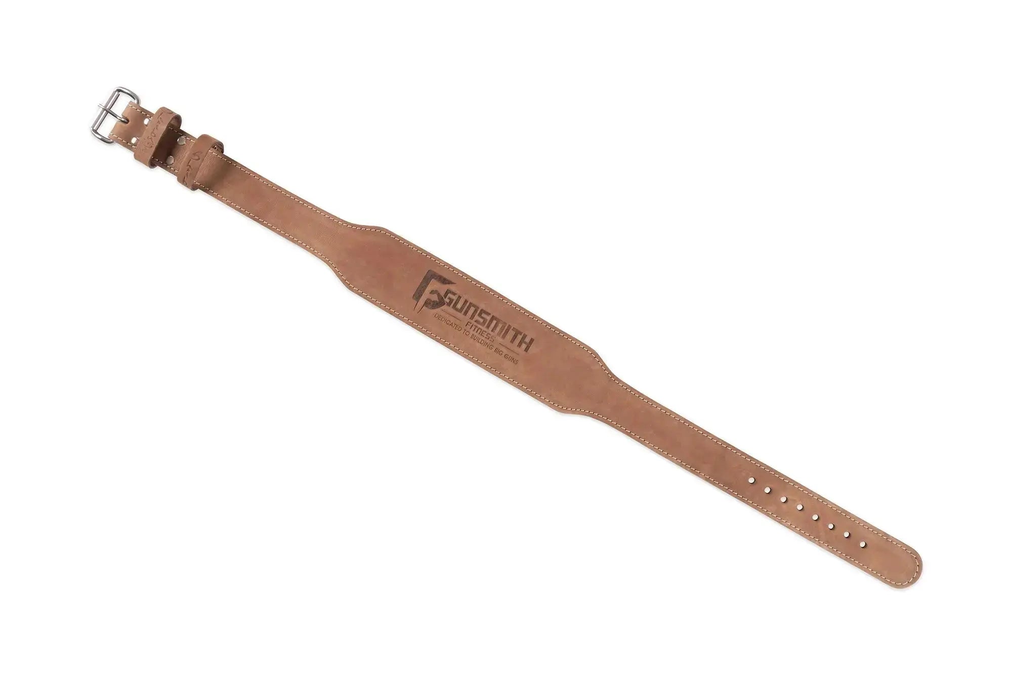 4 Inch Shibusa Premium Leather Lifting Belt - Gunsmith Fitness