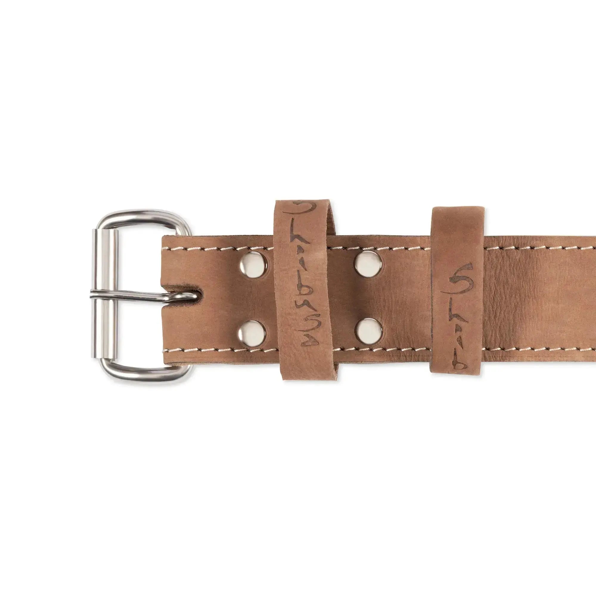 4 Inch Shibusa Premium Leather Lifting Belt - Gunsmith Fitness