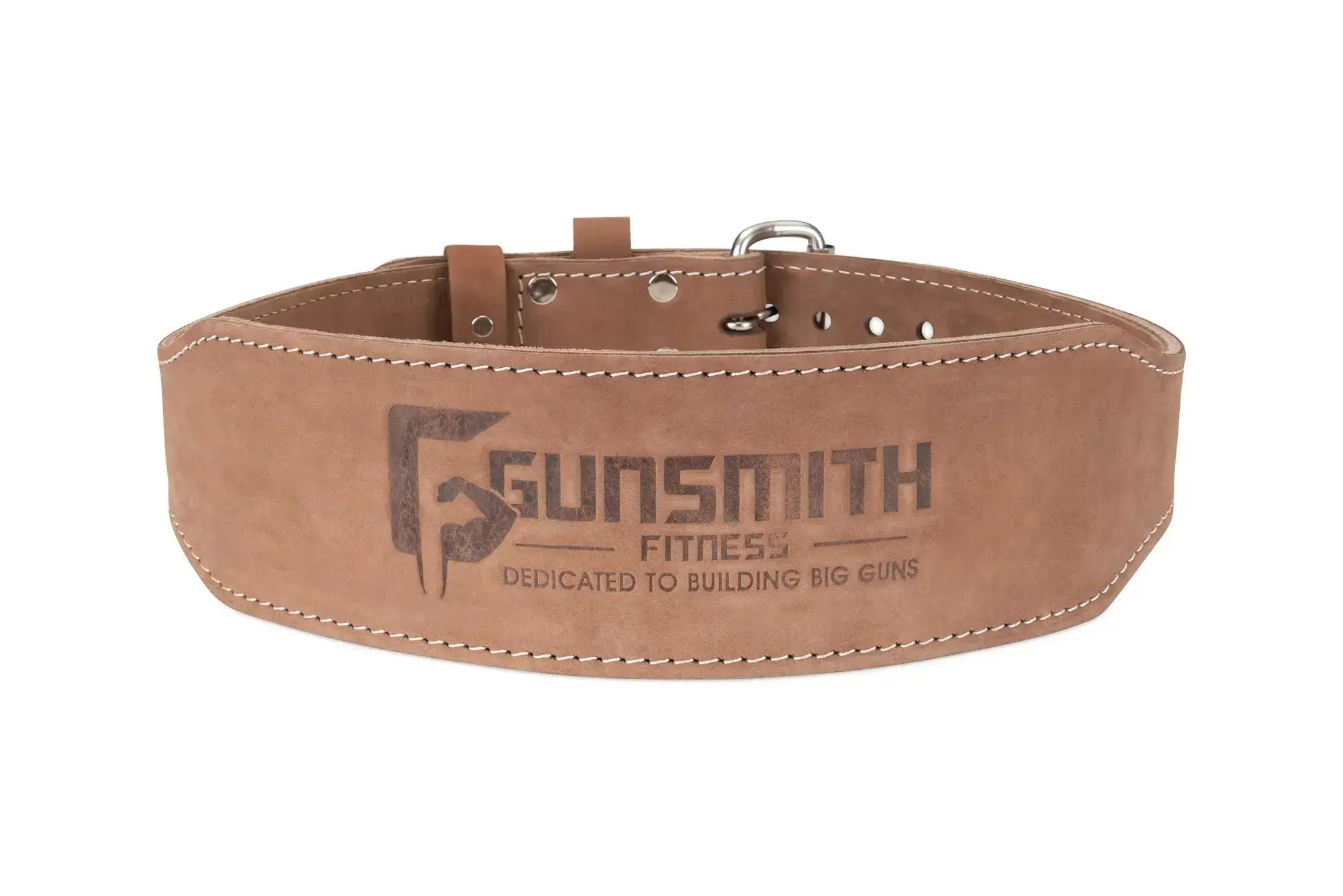 6 Inch Shibusa Premium Leather Lifting Belt - Gunsmith Fitness