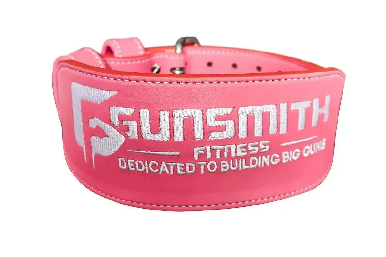 Apex 4 Inch Pink Olympic Belt - Gunsmith Fitness
