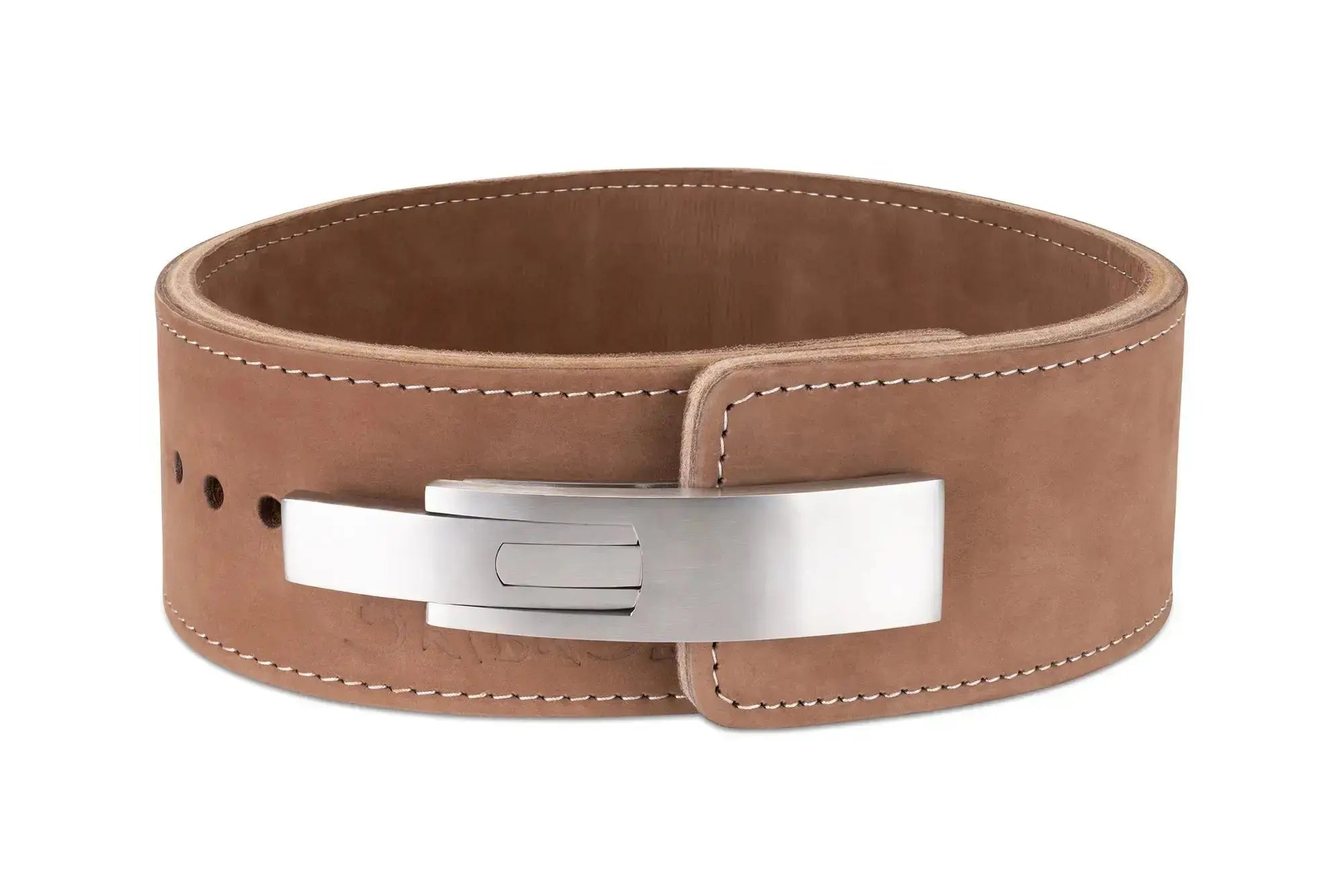 Shibusa Brown Leather Lever Belt - Gunsmith Fitness