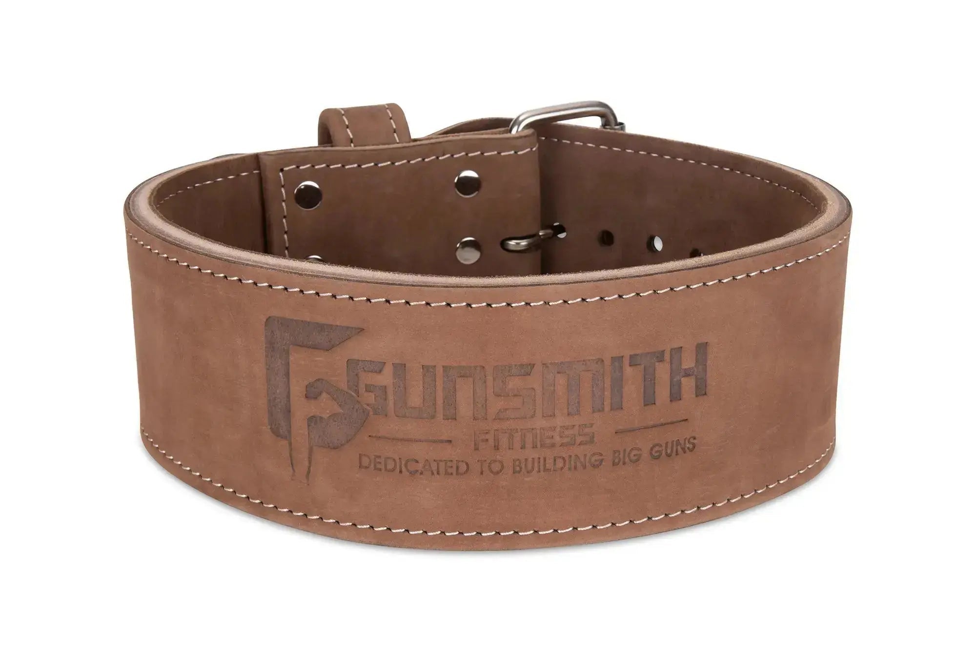 Shibusa Brown Leather Single Prong Belt - Gunsmith Fitness