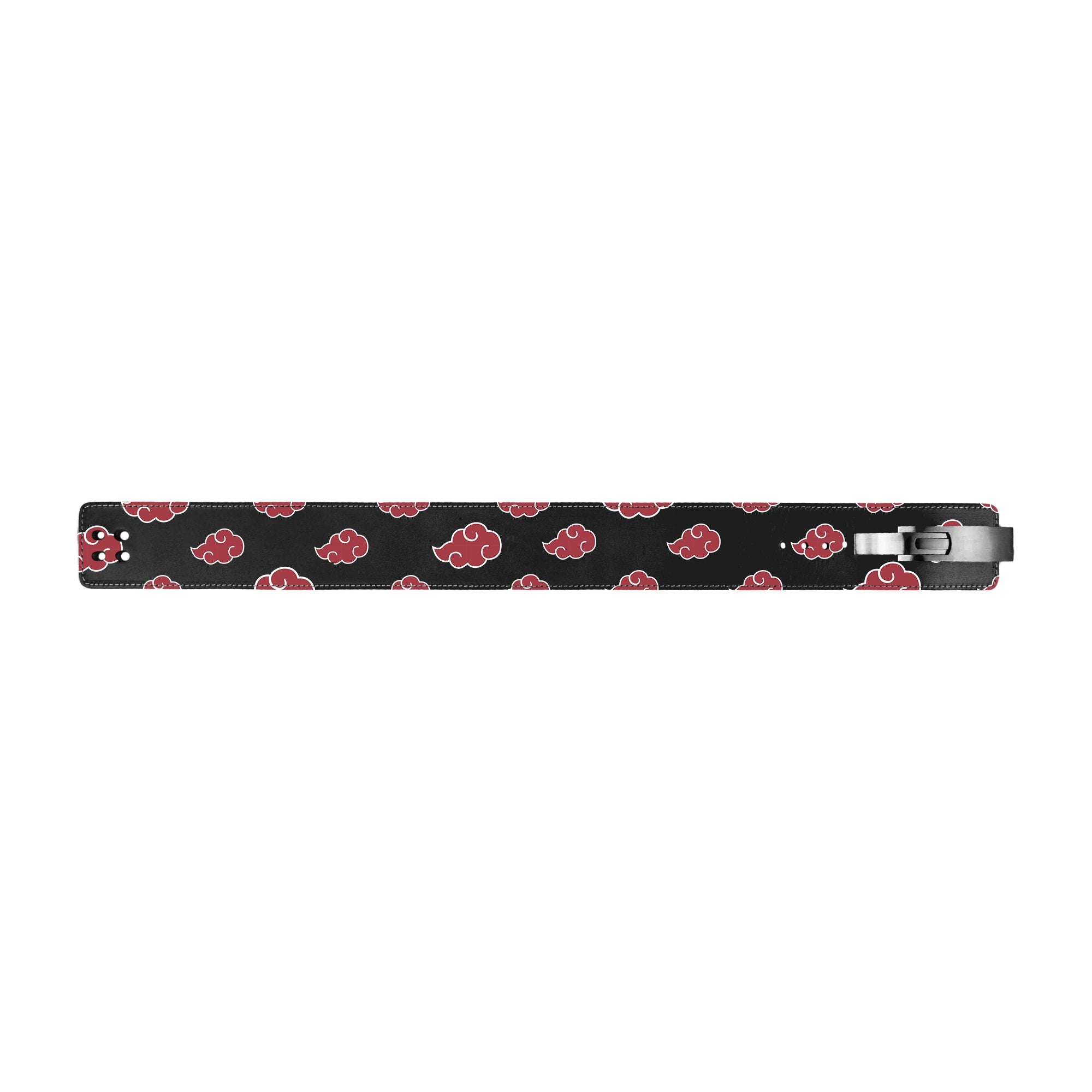 Akatsuki Cloud Pattern Weightlifting Belt - Gunsmith Fitness