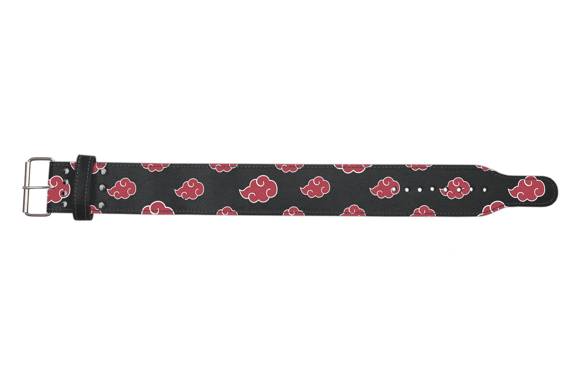 Akatsuki Cloud Pattern Weightlifting Belt - Gunsmith Fitness