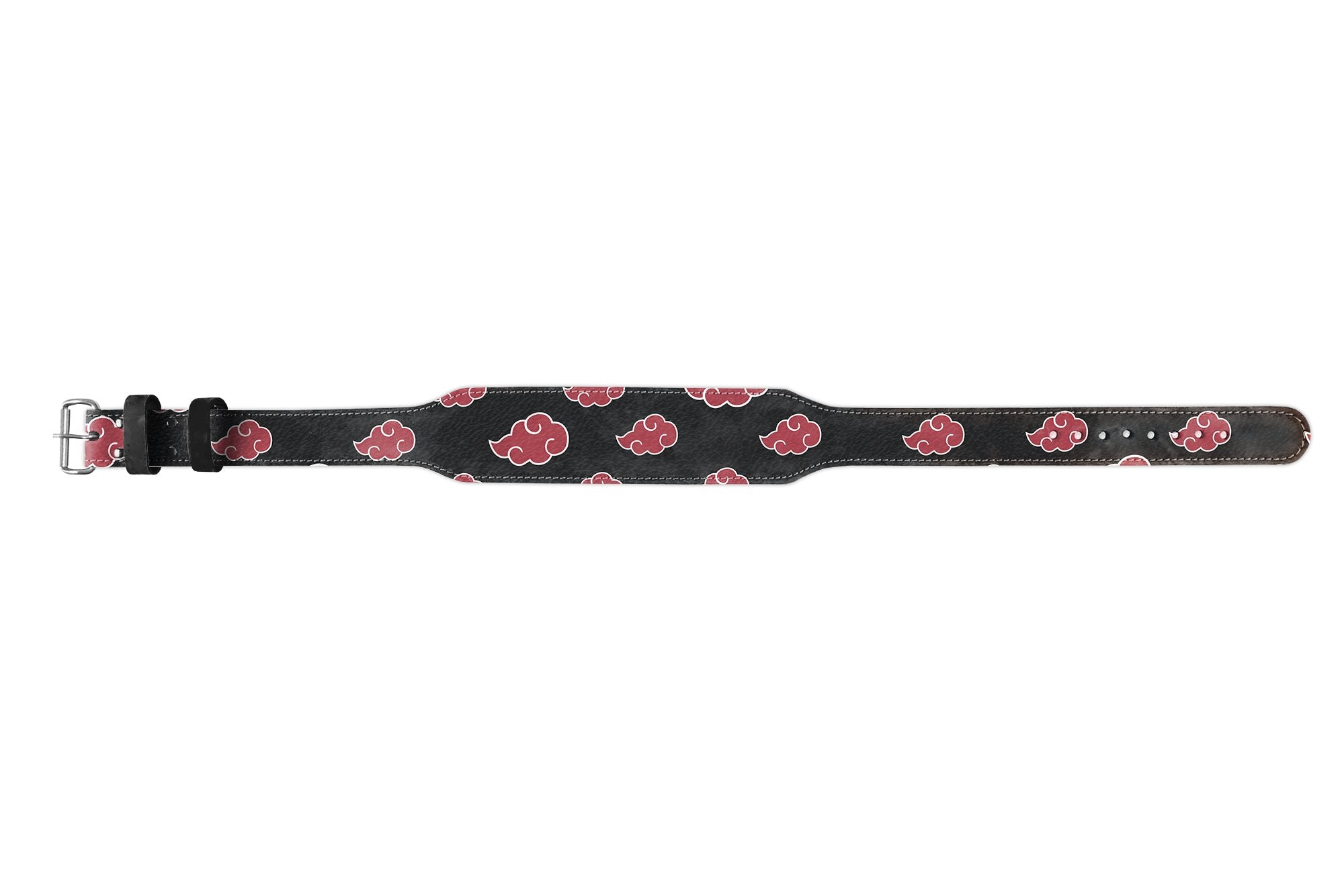 Akatsuki Cloud Pattern Weightlifting Belt - Gunsmith Fitness