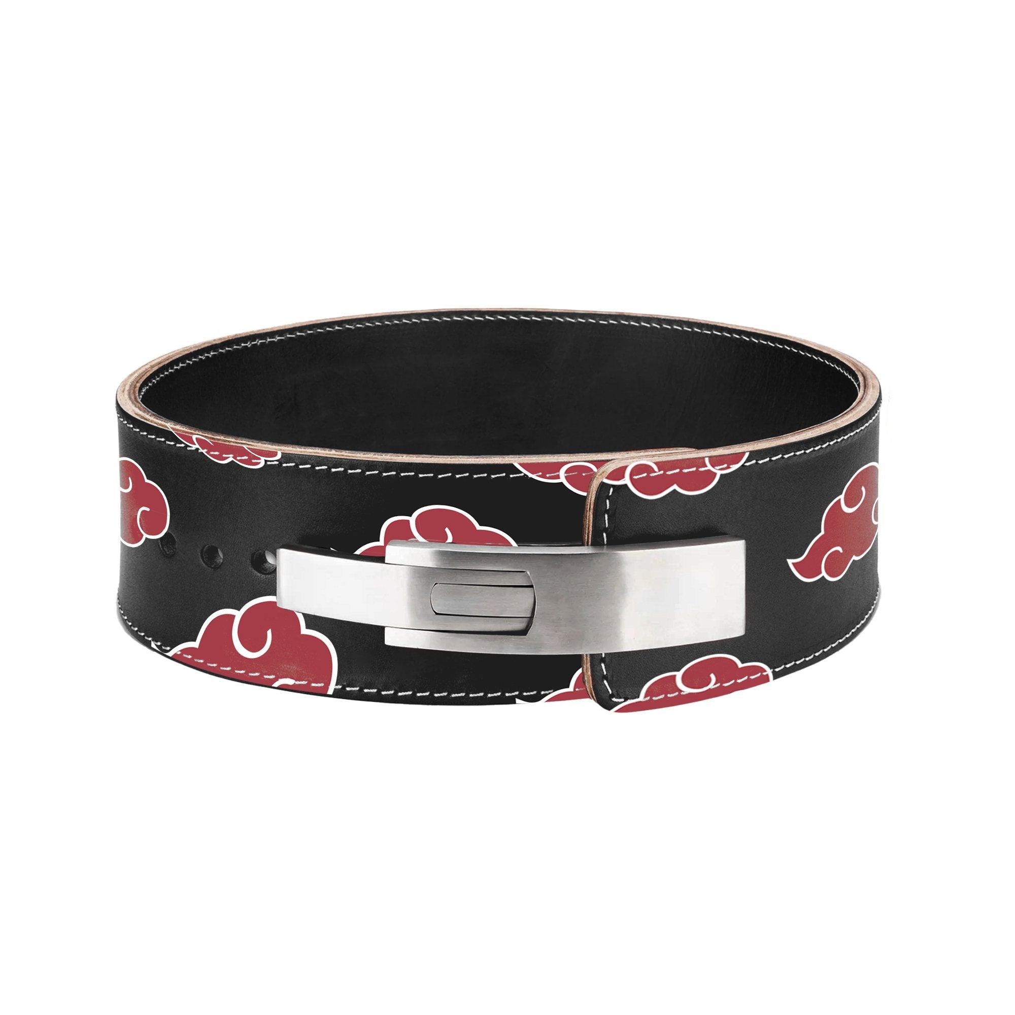 Akatsuki Cloud Pattern Weightlifting Belt - Gunsmith Fitness