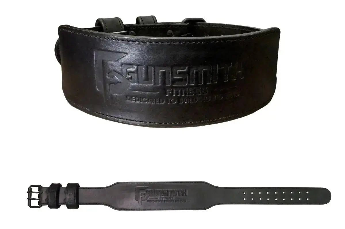 Apex 4 Inch Black Olympic Belt - Gunsmith Fitness