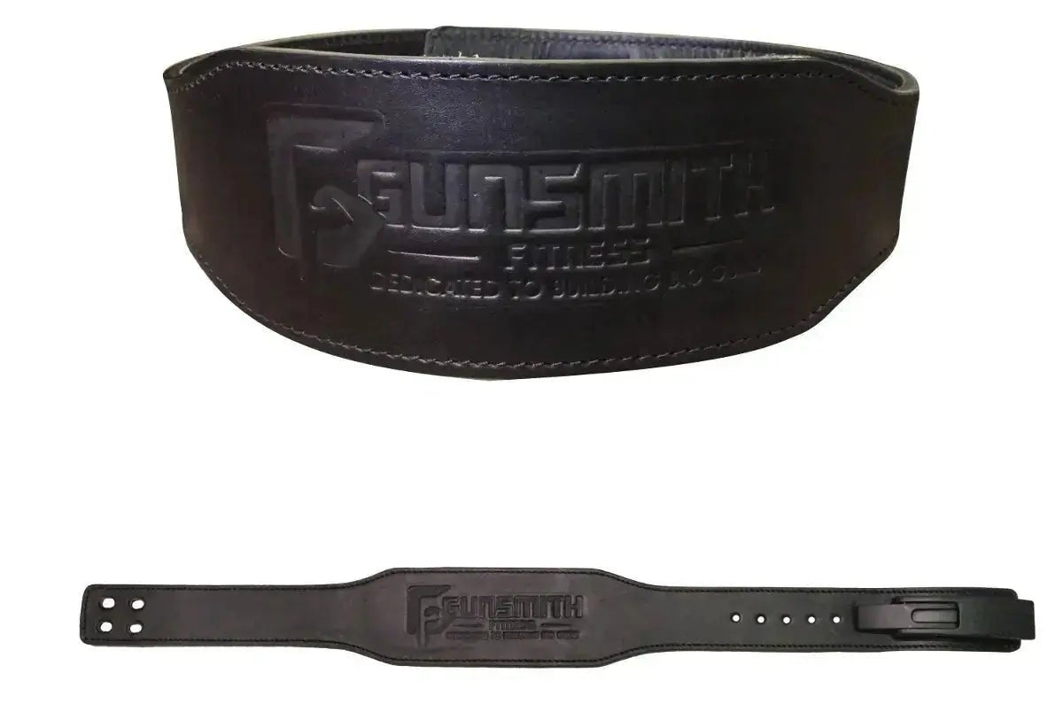 Apex 4 Inch Black Olympic Belt - Gunsmith Fitness