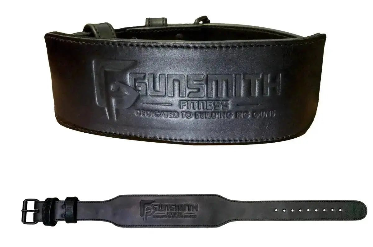 Apex 4 Inch Black Olympic Belt - Gunsmith Fitness