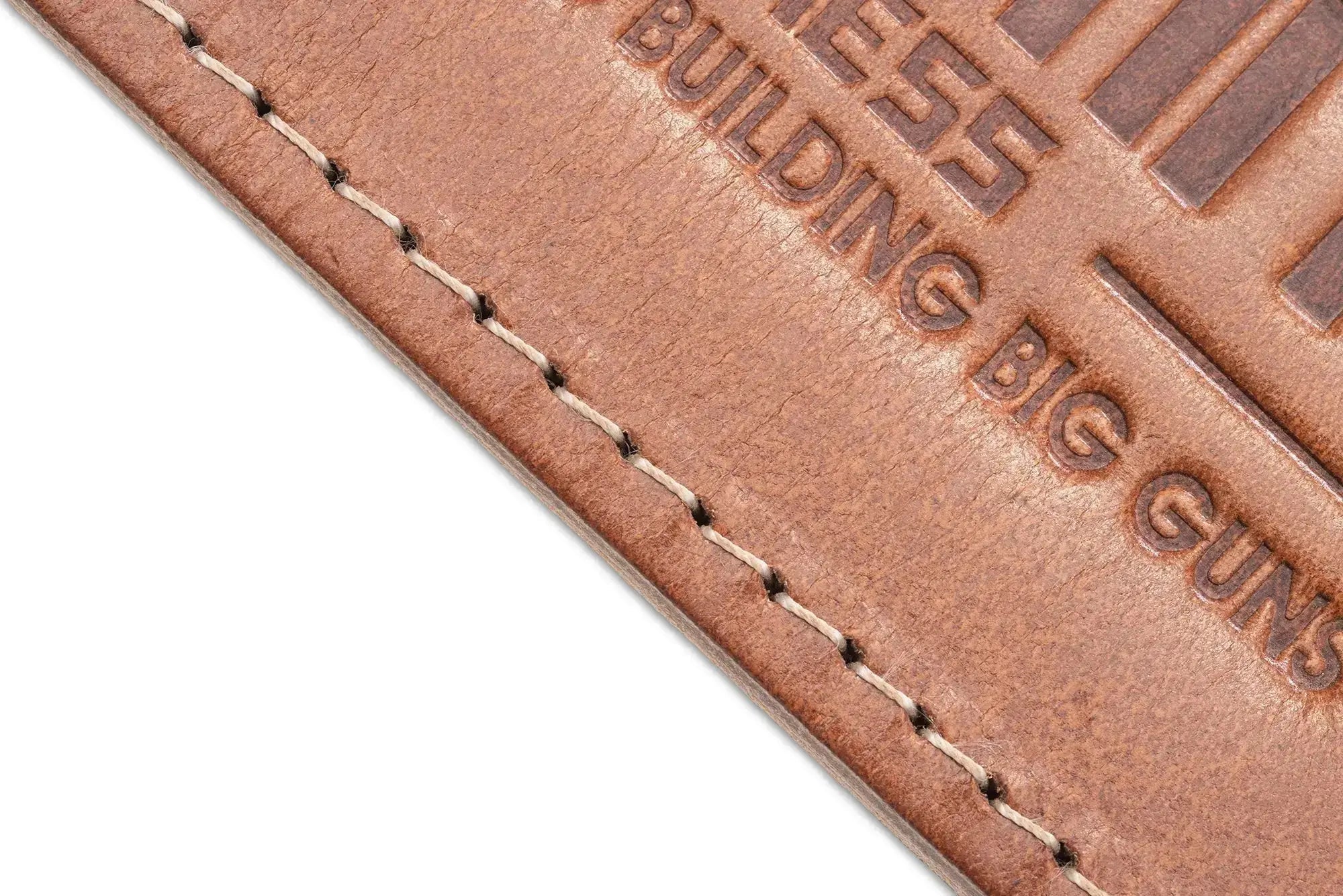 Apex 4 Inch Brown Powerlifting Single Prong Belt - Gunsmith Fitness