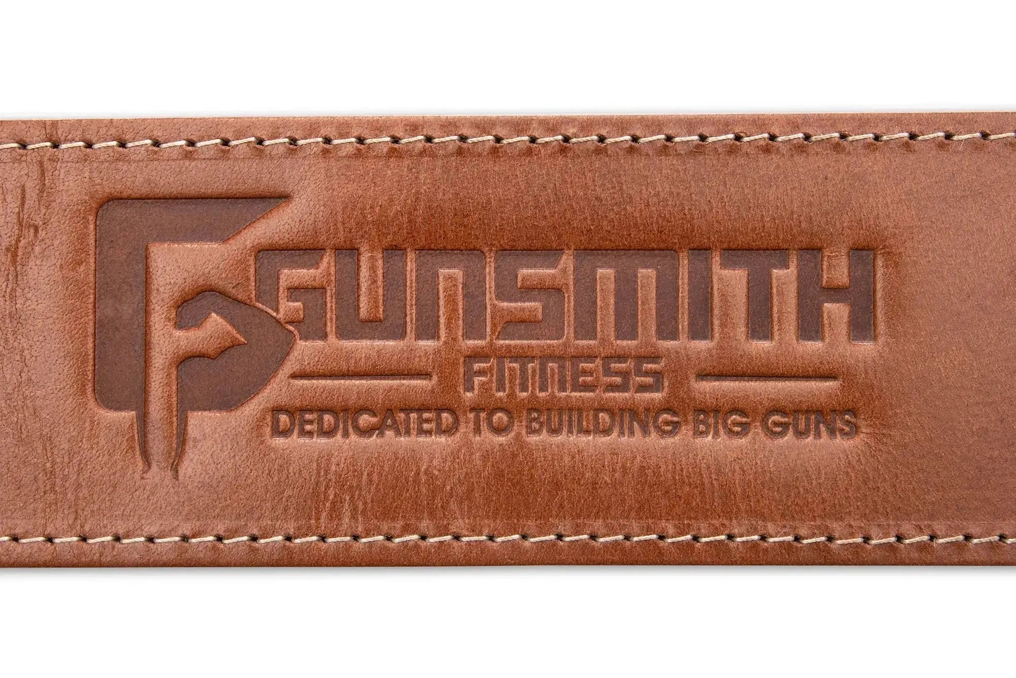 Apex 4 Inch Brown Powerlifting Single Prong Belt - Gunsmith Fitness