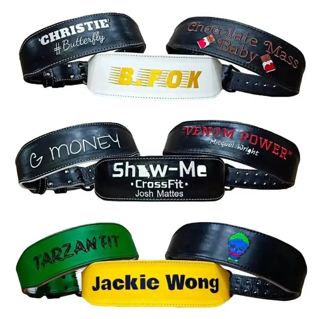 Bespoke Custom Powerlifting Belt - Gunsmith Fitness
