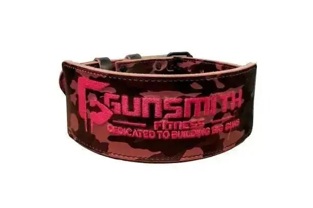 Camo Apex 4 Inch Lifting Belt - Gunsmith Fitness