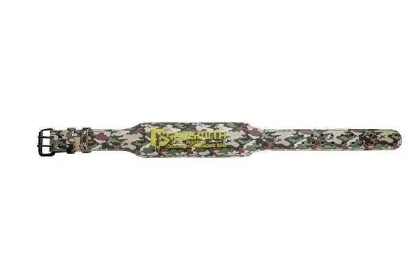 Camo Apex 4 Inch Lifting Belt - Gunsmith Fitness