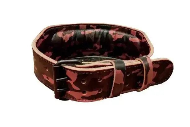 Camo Apex 4 Inch Lifting Belt - Gunsmith Fitness