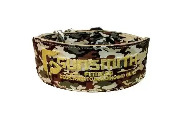 Camo Apex 4 Inch Lifting Belt - Gunsmith Fitness