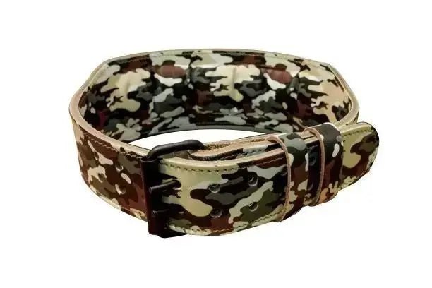 Camo Apex 4 Inch Lifting Belt - Gunsmith Fitness