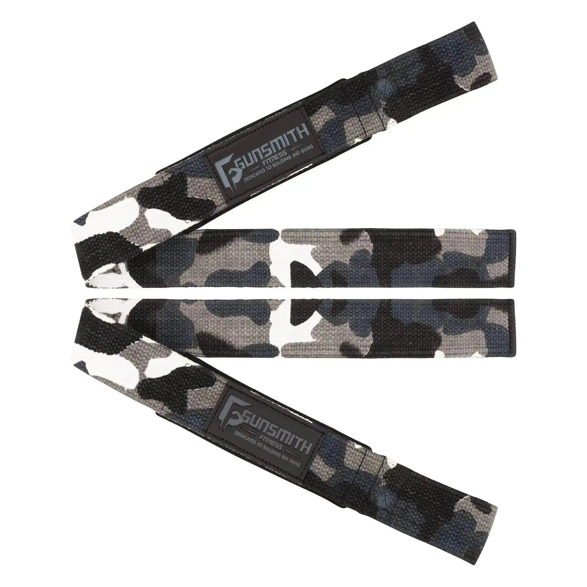 Camo Cotton Lifting Straps - Gunsmith Fitness