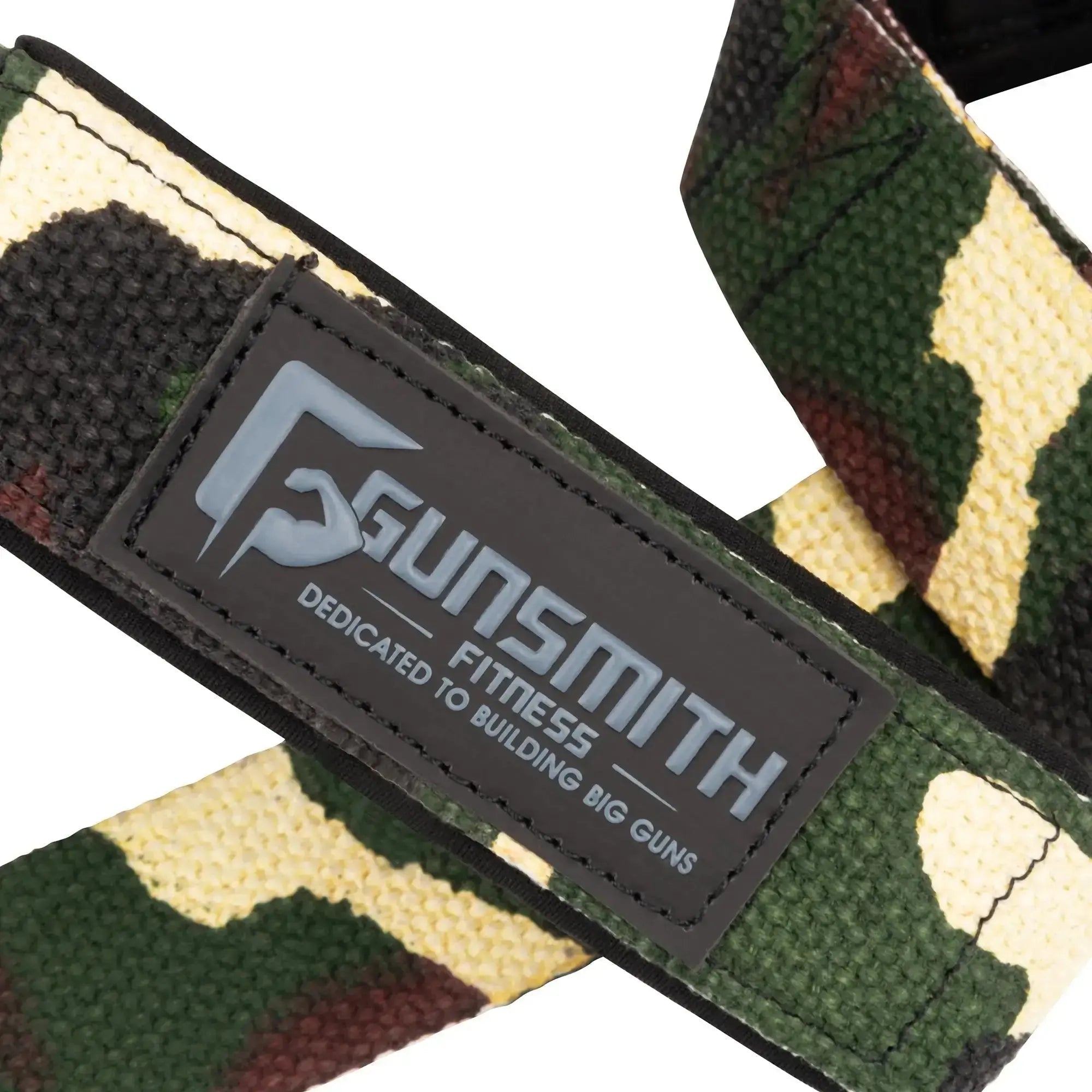 Camo Cotton Lifting Straps - Gunsmith Fitness