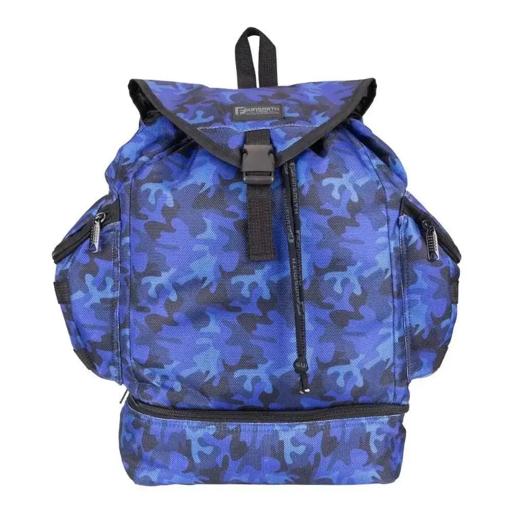 Clearance - Blue Camo Backpack - Gunsmith Fitness