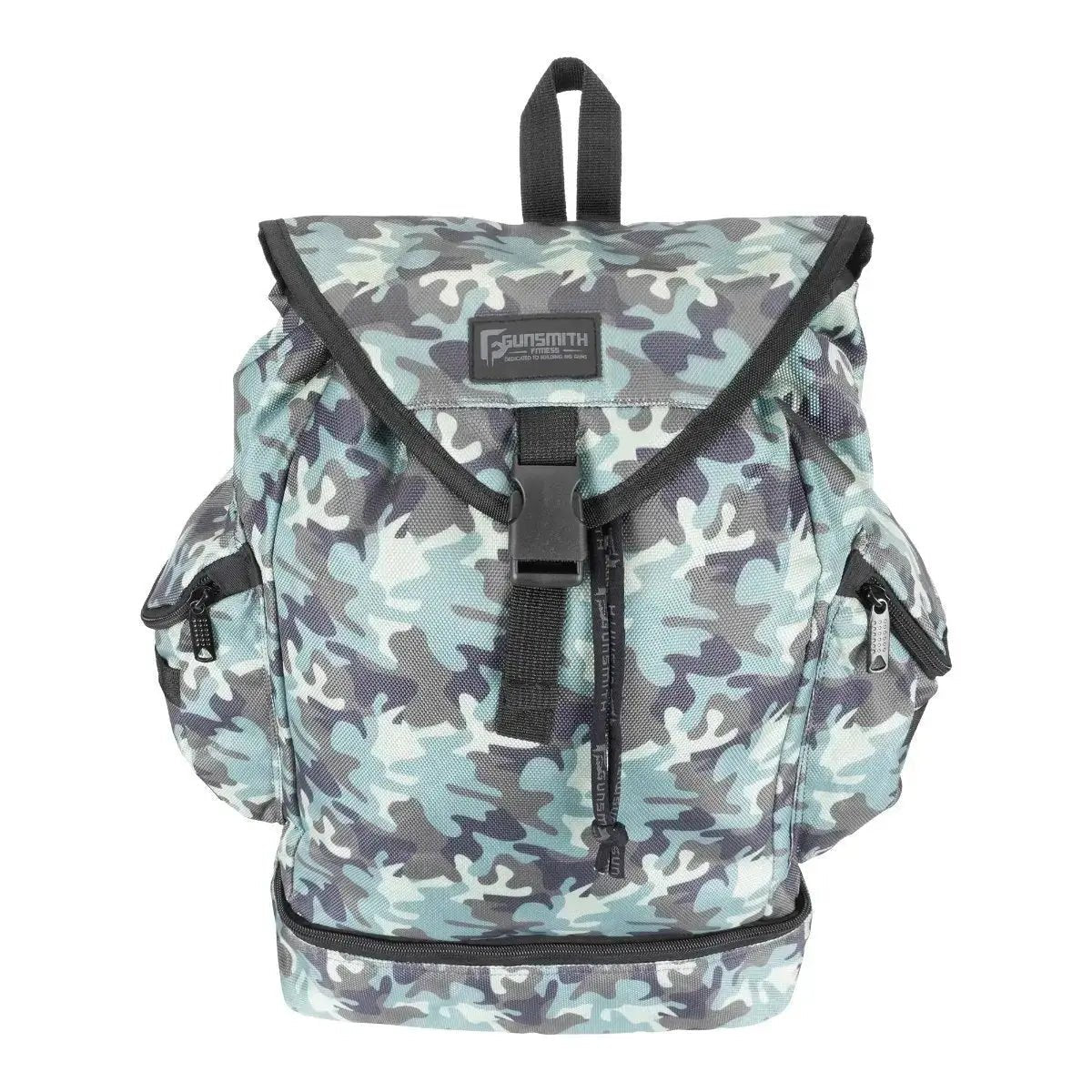 Justice camo cheap backpack