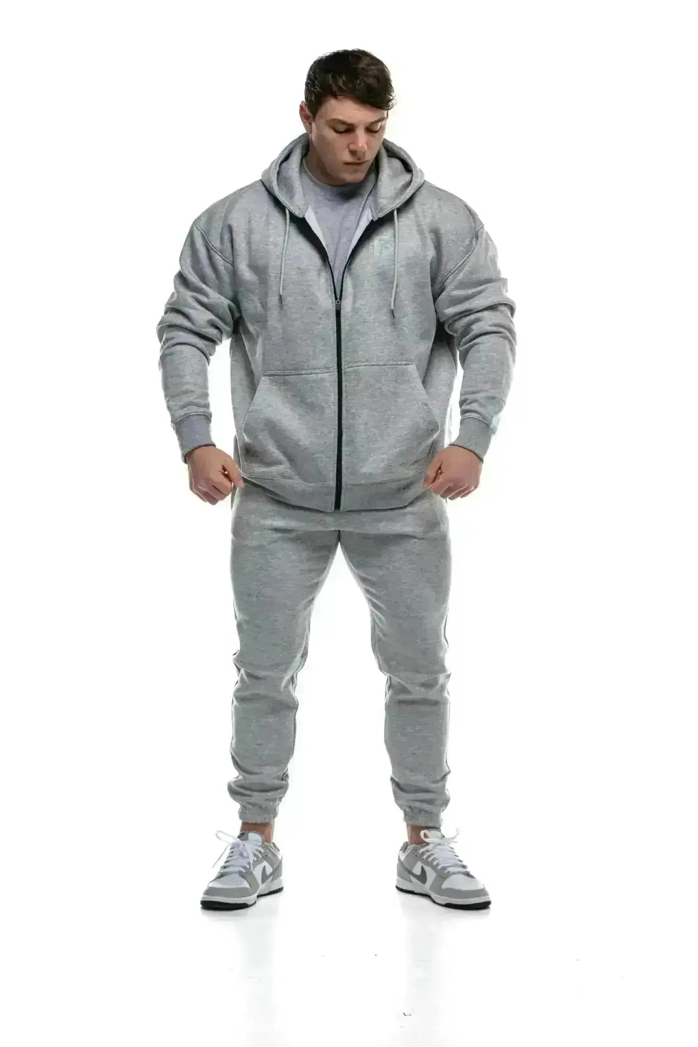 Clearance - Motion Oversized Zipper Hoody - Gunsmith Fitness