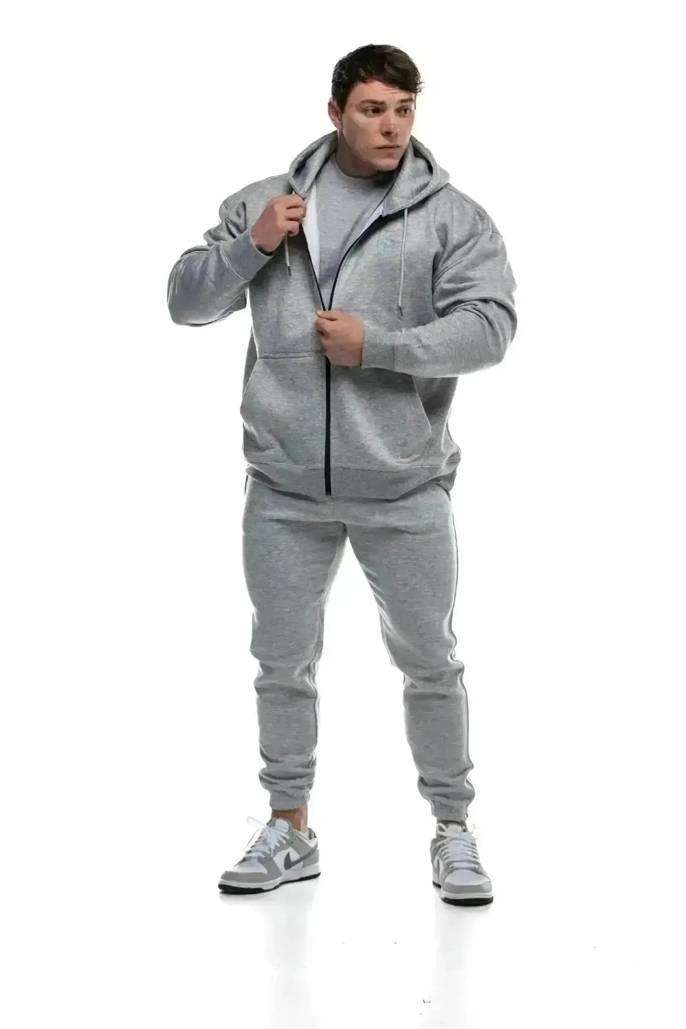 Clearance - Motion Oversized Zipper Hoody - Gunsmith Fitness