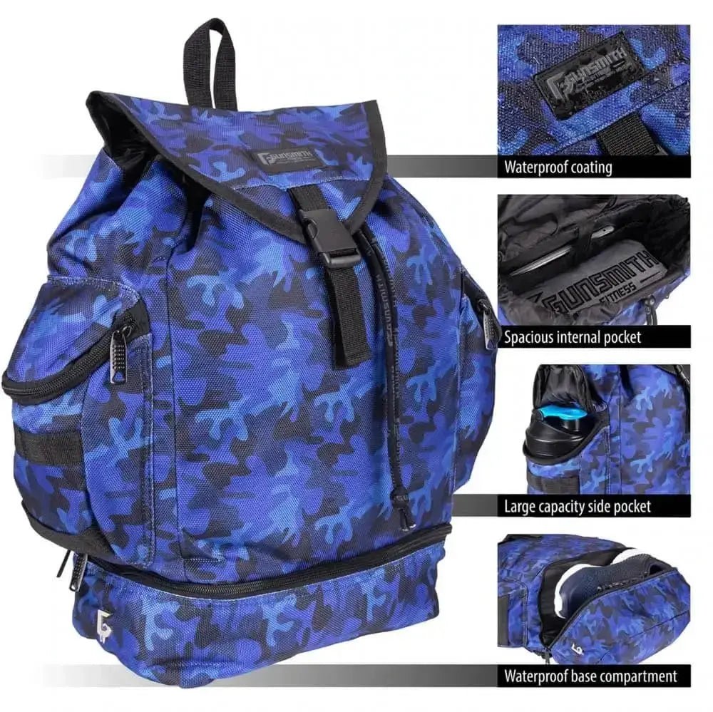 Gunsmith Camo Fitness Backpack - Gunsmith Fitness
