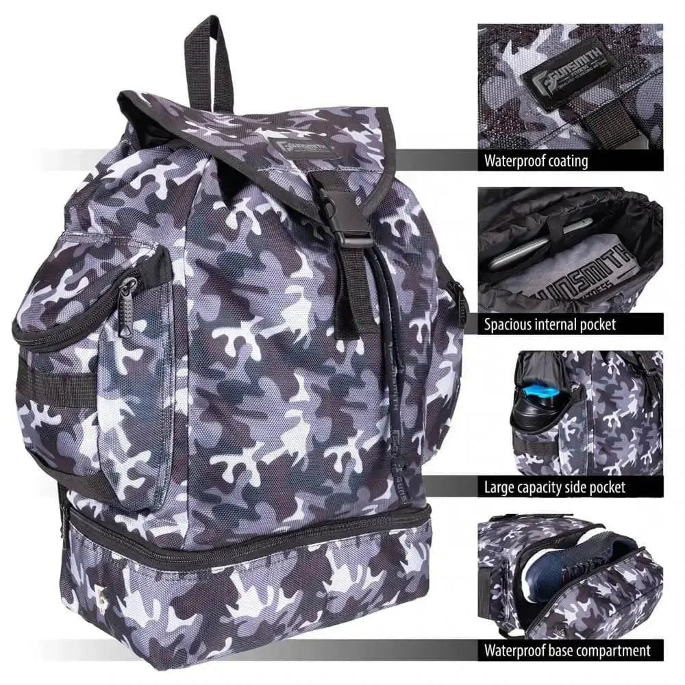 Gunsmith Camo Fitness Backpack - Gunsmith Fitness