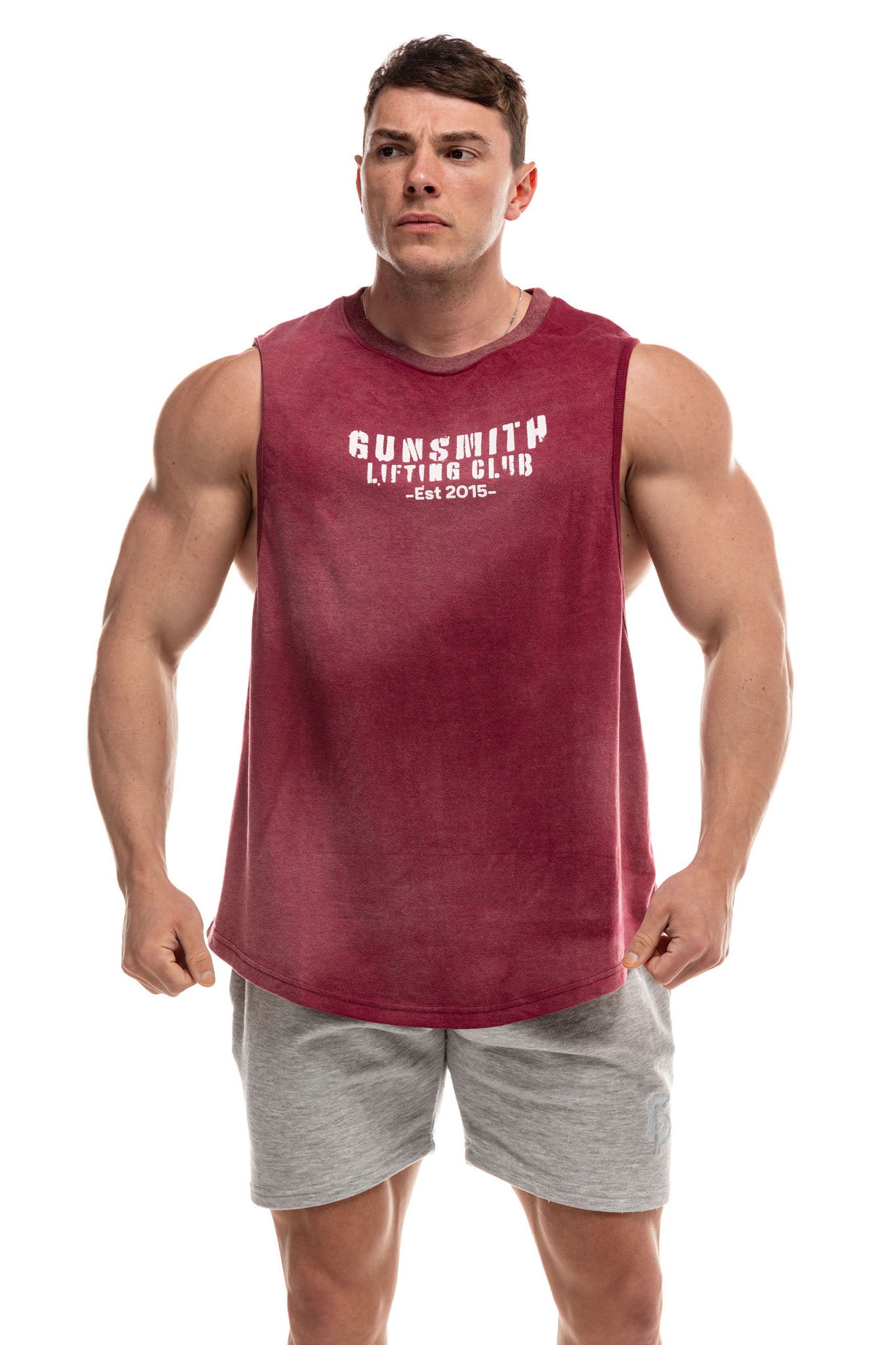 Lifting Club Acid Wash Gym Tank - Gunsmith Fitness