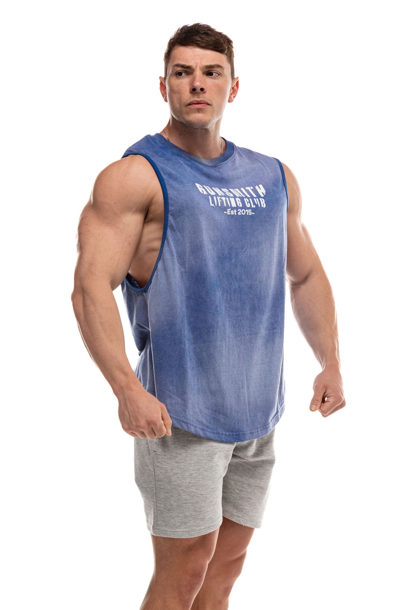 Lifting Club Acid Wash Gym Tank - Gunsmith Fitness