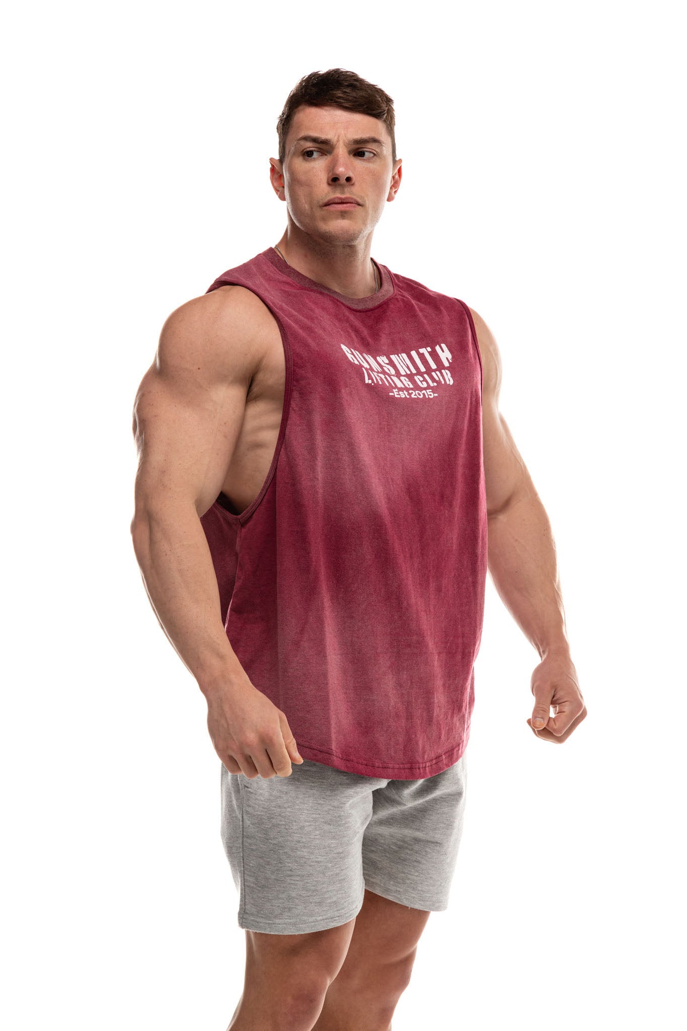 Lifting Club Acid Wash Gym Tank - Gunsmith Fitness