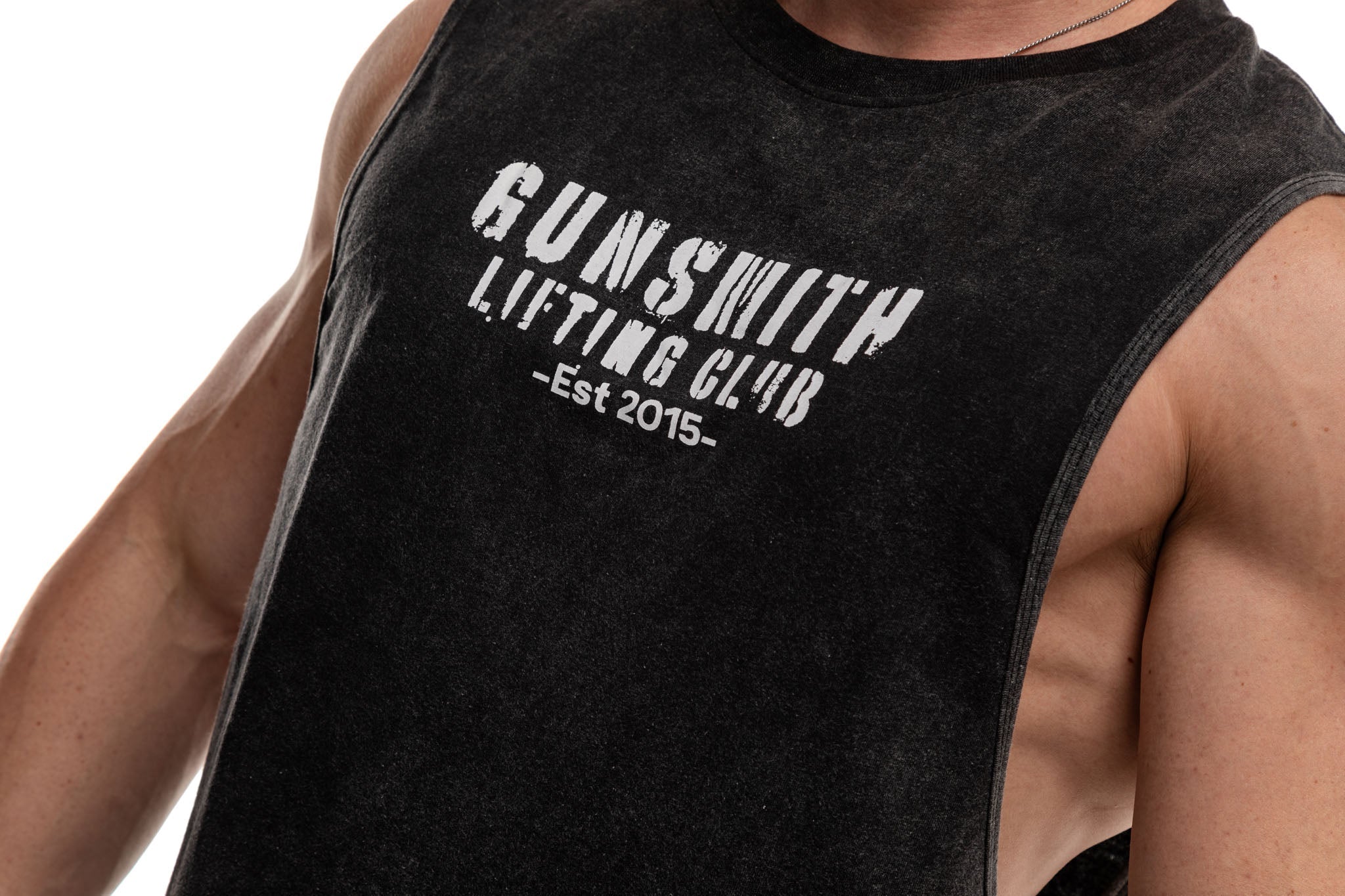 Lifting Club Acid Wash Gym Tank - Gunsmith Fitness