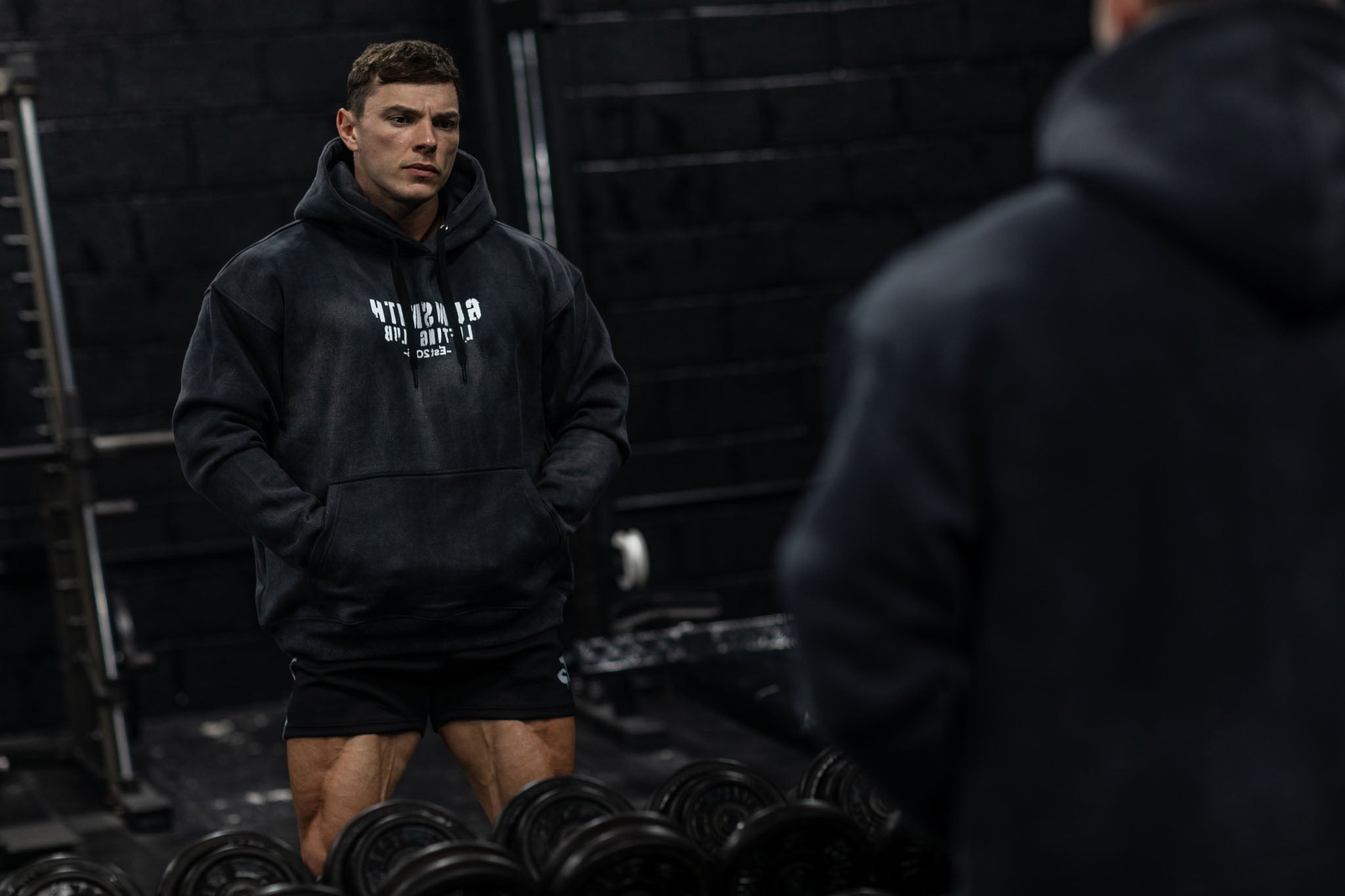 Lifting Club Acid Wash Oversized Hoody - Gunsmith Fitness