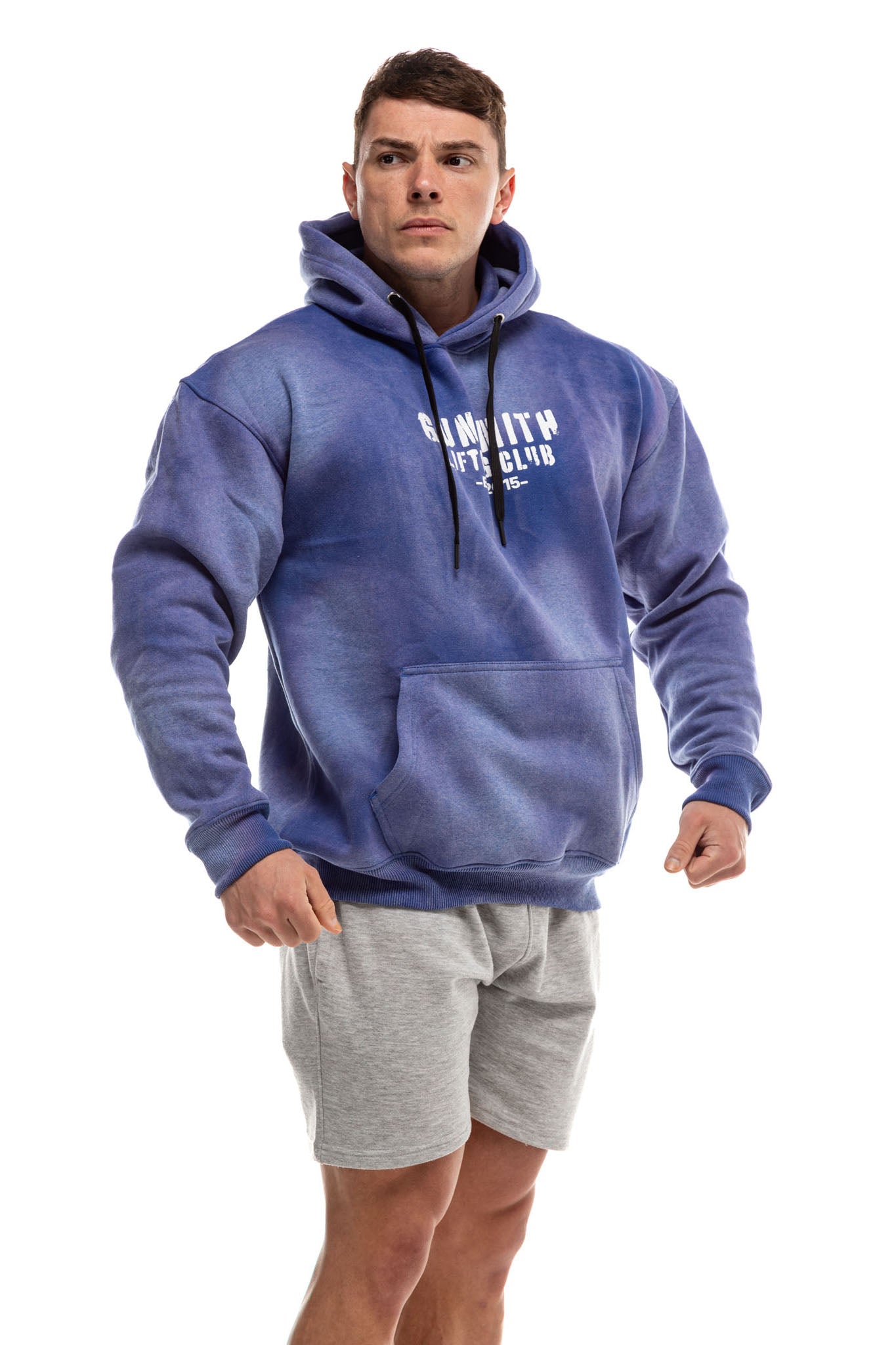 Lifting Club Acid Wash Oversized Hoody - Gunsmith Fitness