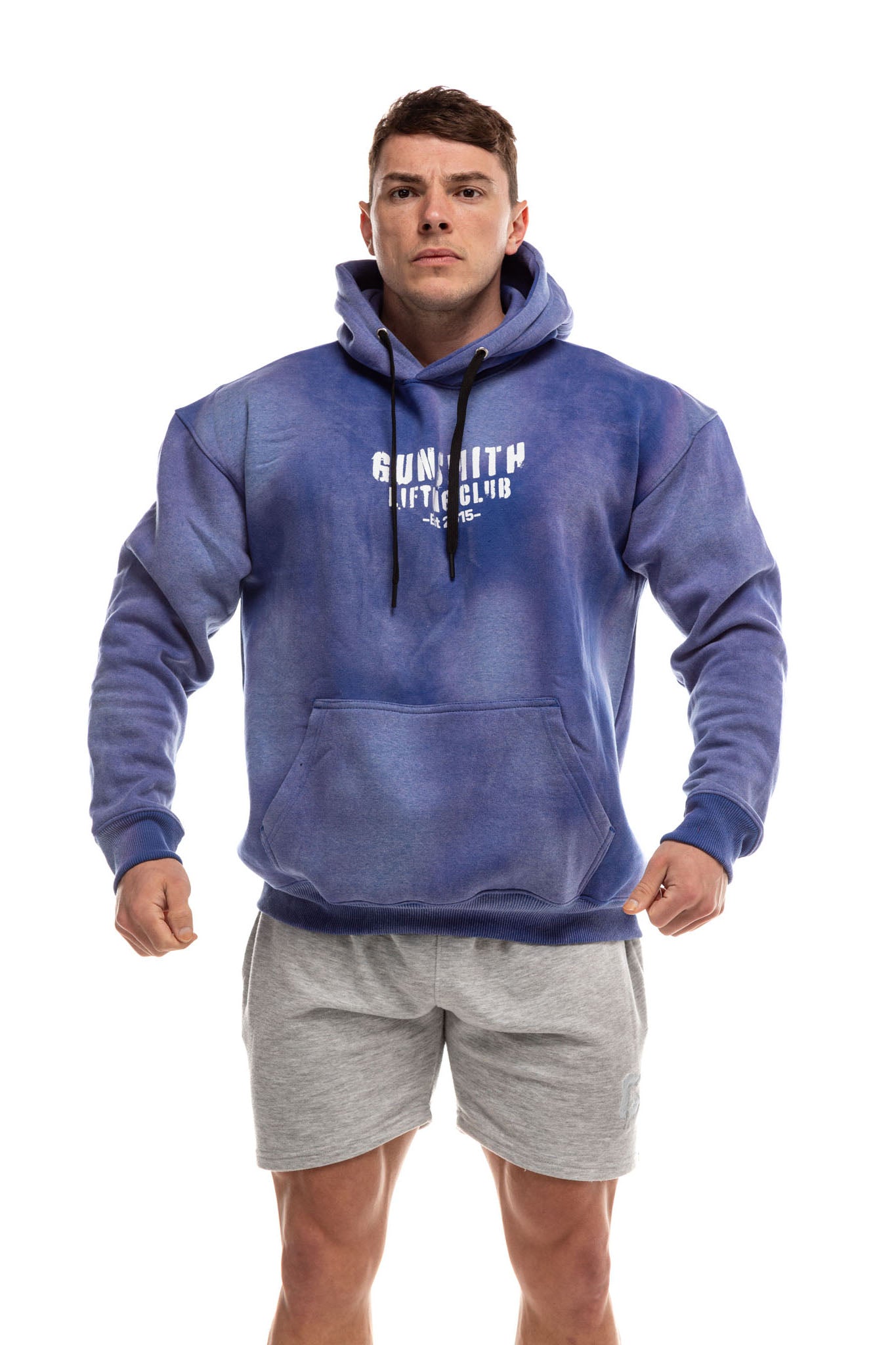 Lifting Club Acid Wash Oversized Hoody - Gunsmith Fitness