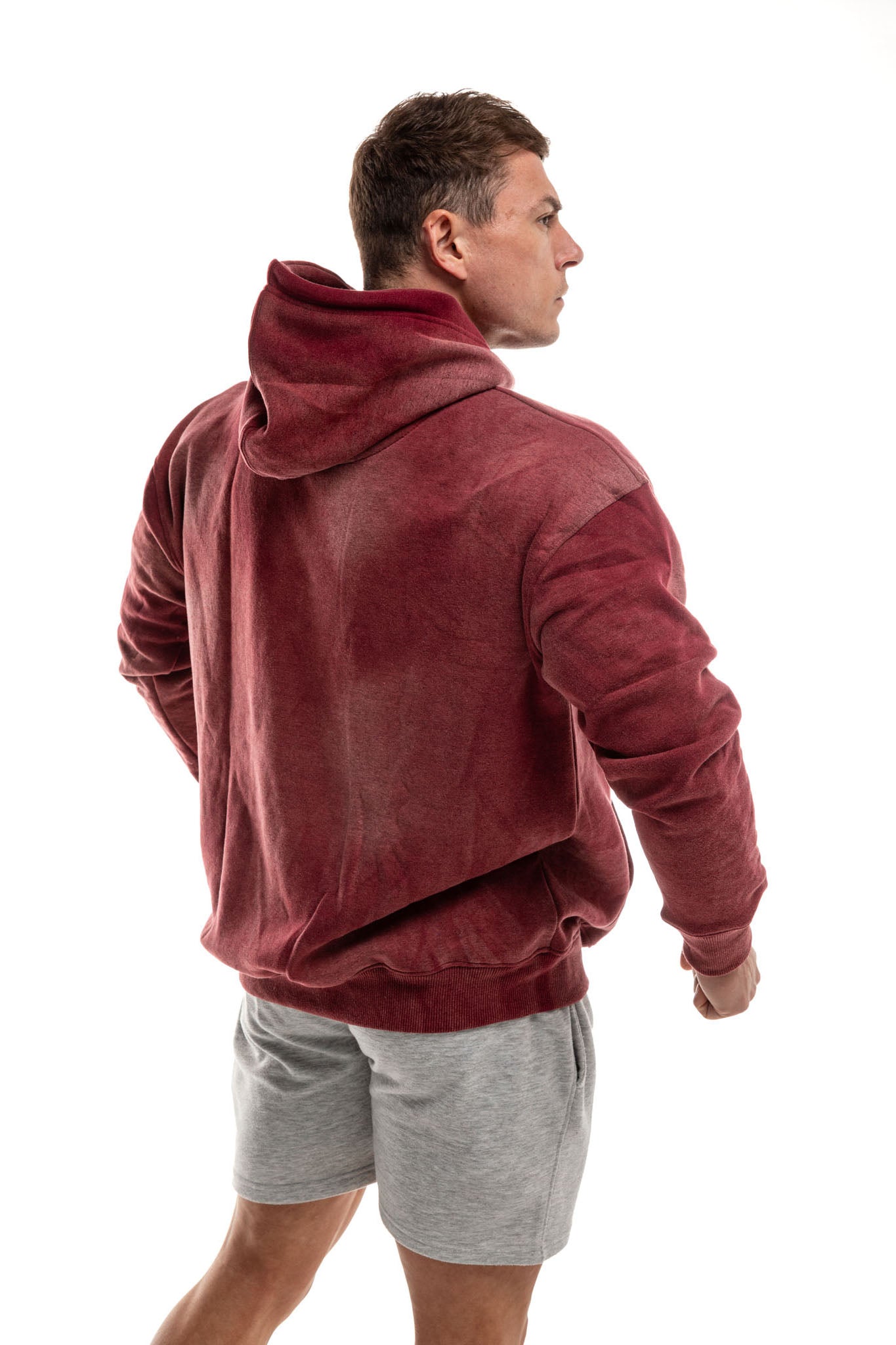 Lifting Club Acid Wash Oversized Hoody - Gunsmith Fitness